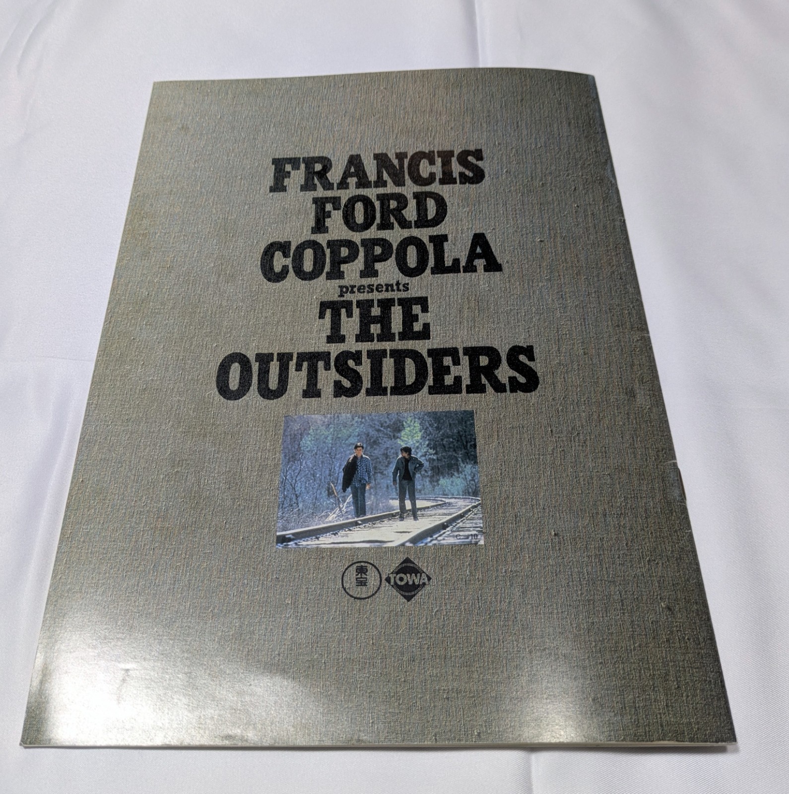 The Outsiders C. Thomas Howell Francis Ford Coppola Movie brochure 1983 Japan