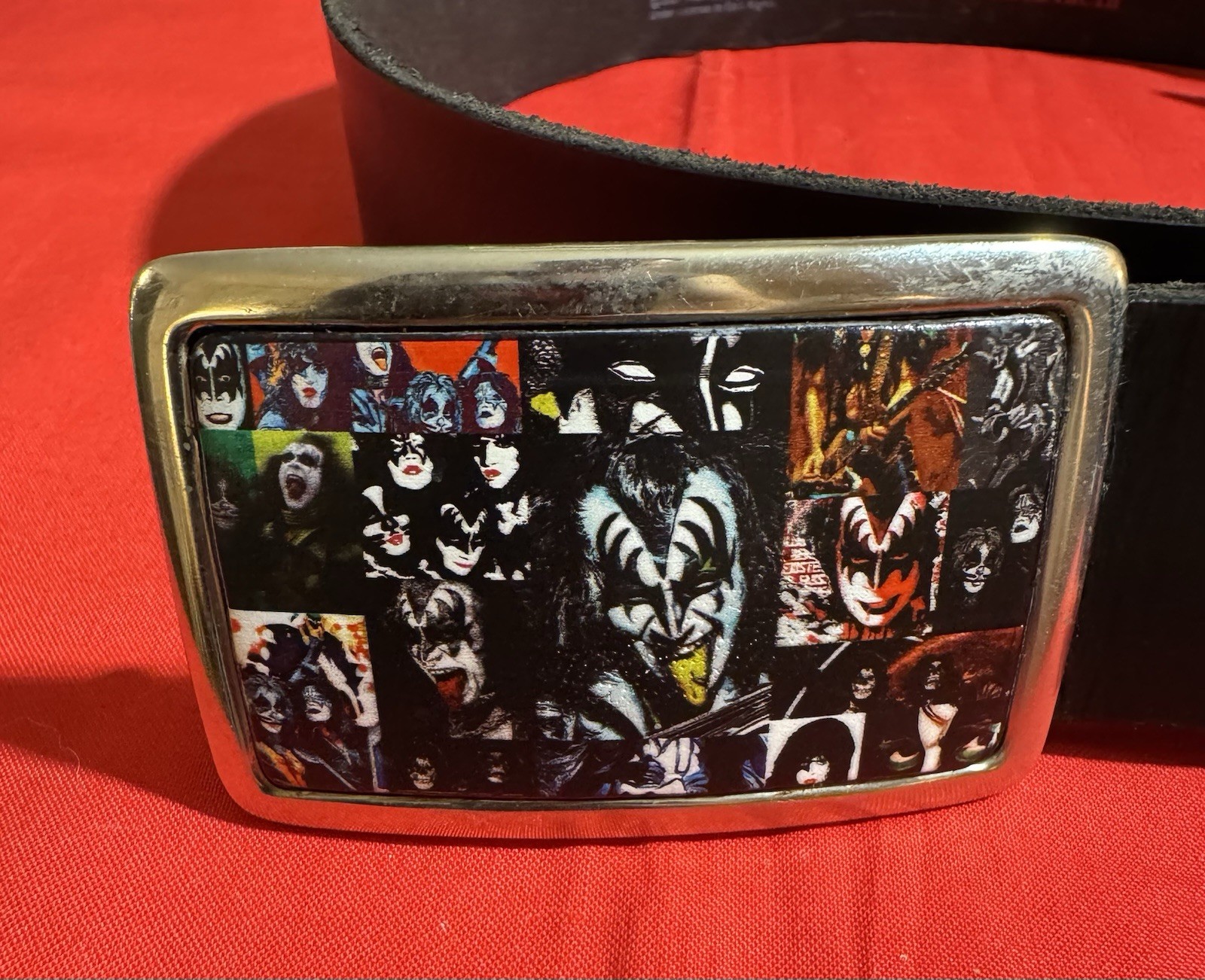 KISS ✨ OFFICIALLY LICENSED (2021 ) BUCKLE & BELT ✨ KISS CATALOG LTD ✨EPIC RIGHTS