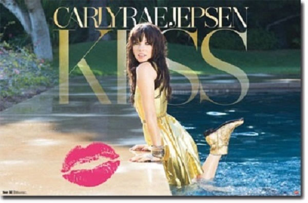 2012 CARLY RAE JEPSEN KISS POSTER Trends 5185 NEW 34×22 FREE SHIPPING