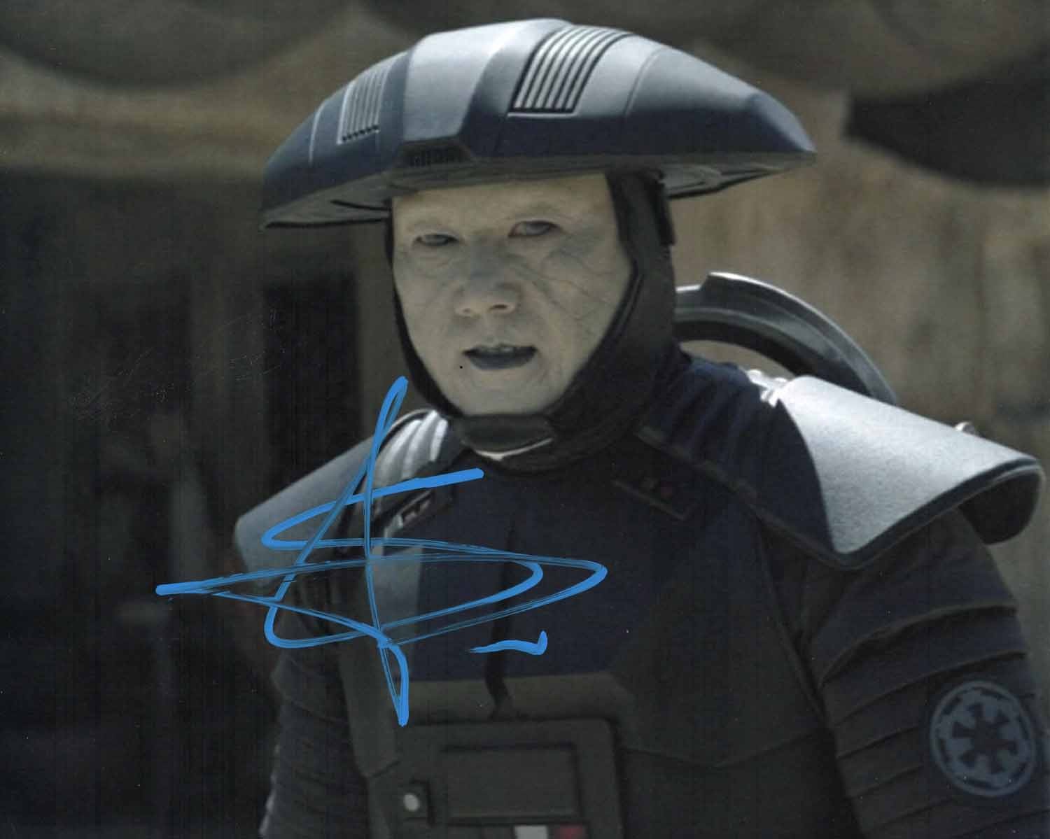 Star Wars Fifth Brother Sung Kang Signed Funko 8×10 Photo COA Proof Photo
