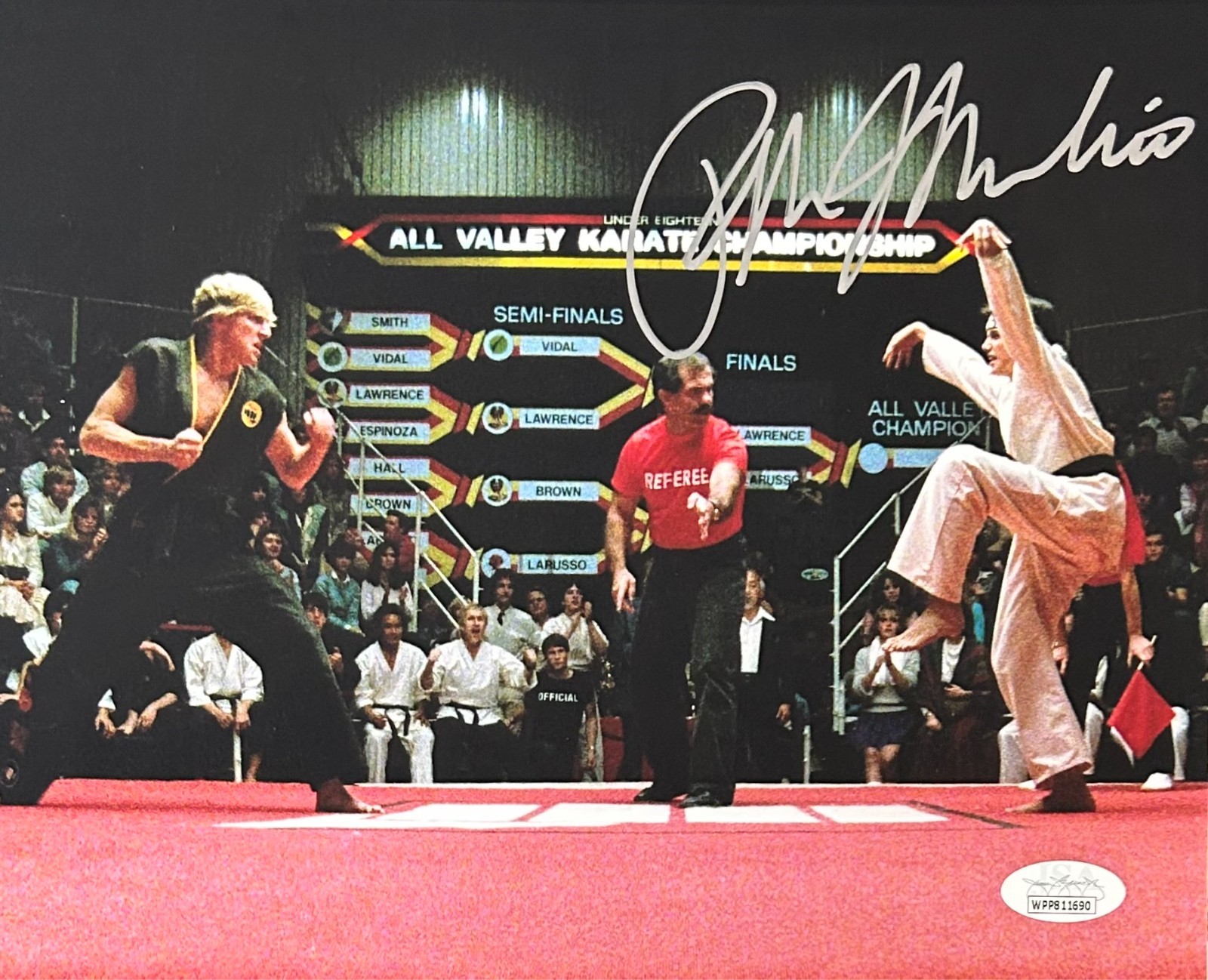 Ralph Macchio Signed Autographed 8×10 Photo JSA Authenticated #2 Karate Kid