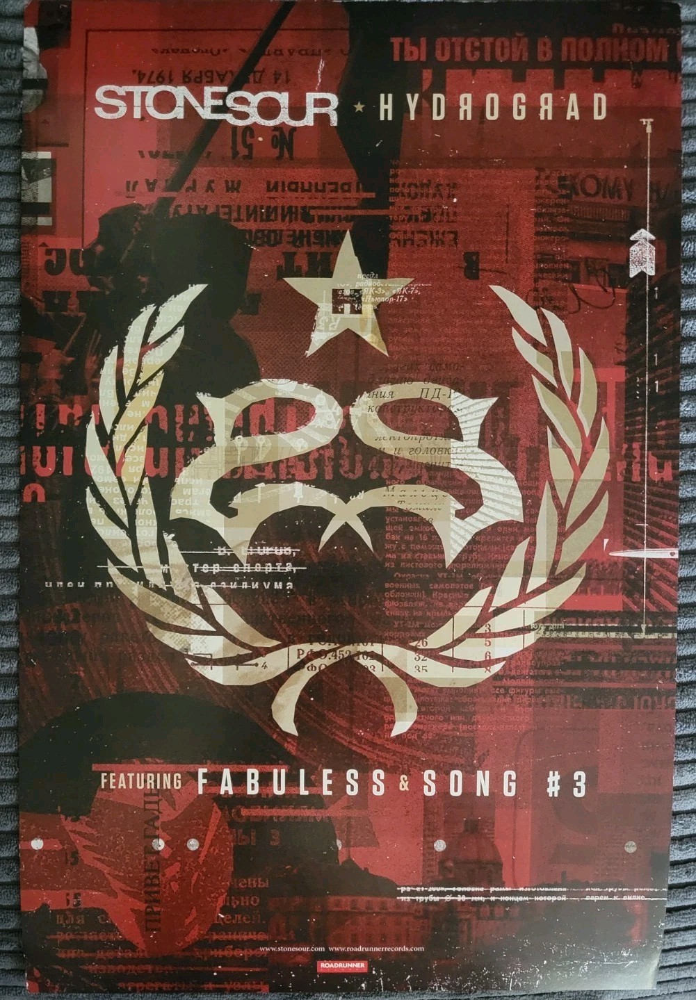 Korn, Killswitch Engage, Stone Sour, Trivium, Motionless In White Promo Posters