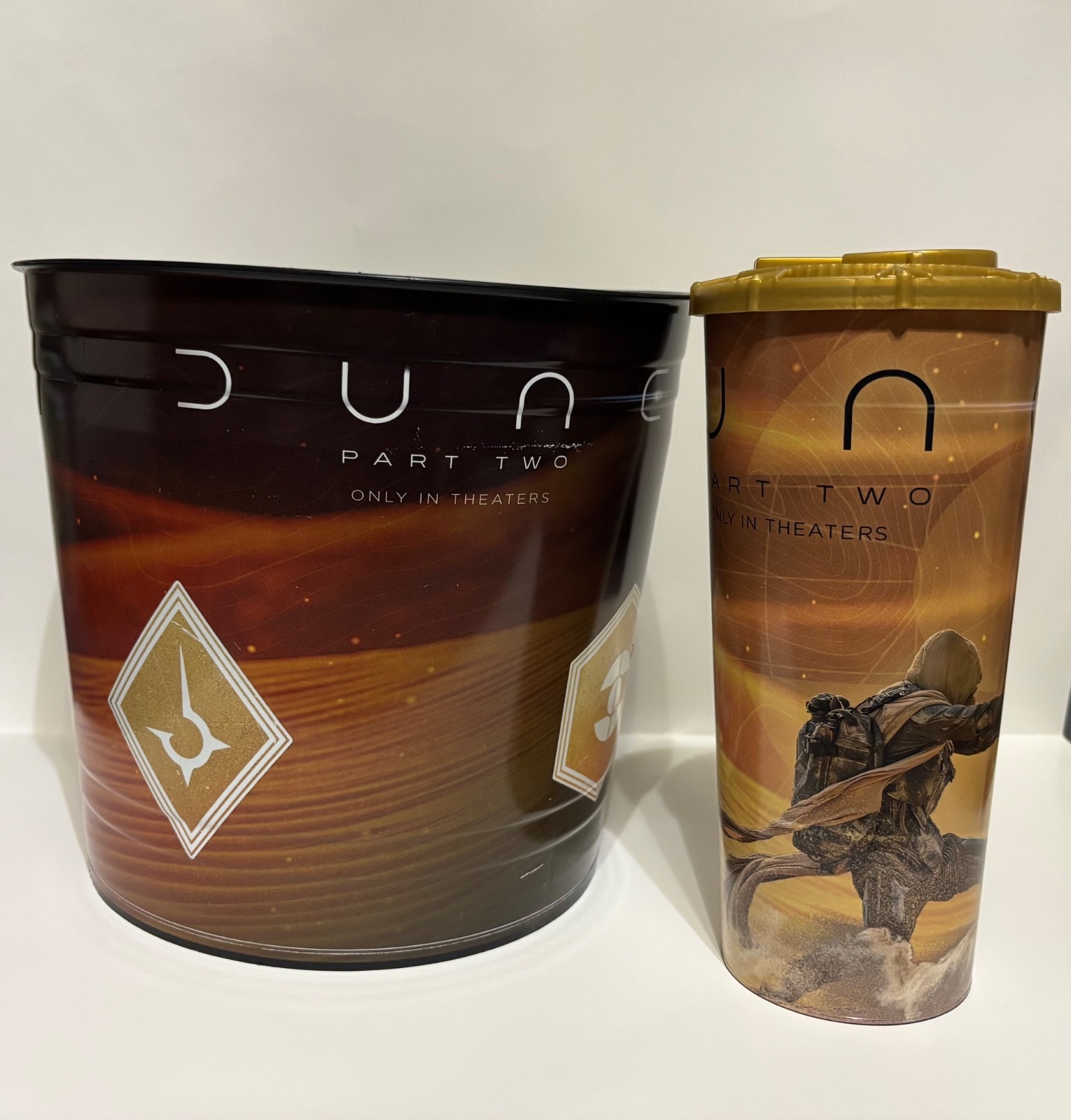 Dune Part 2 (Two) Popcorn & Cup Combo Regal Special Collector’s Edition