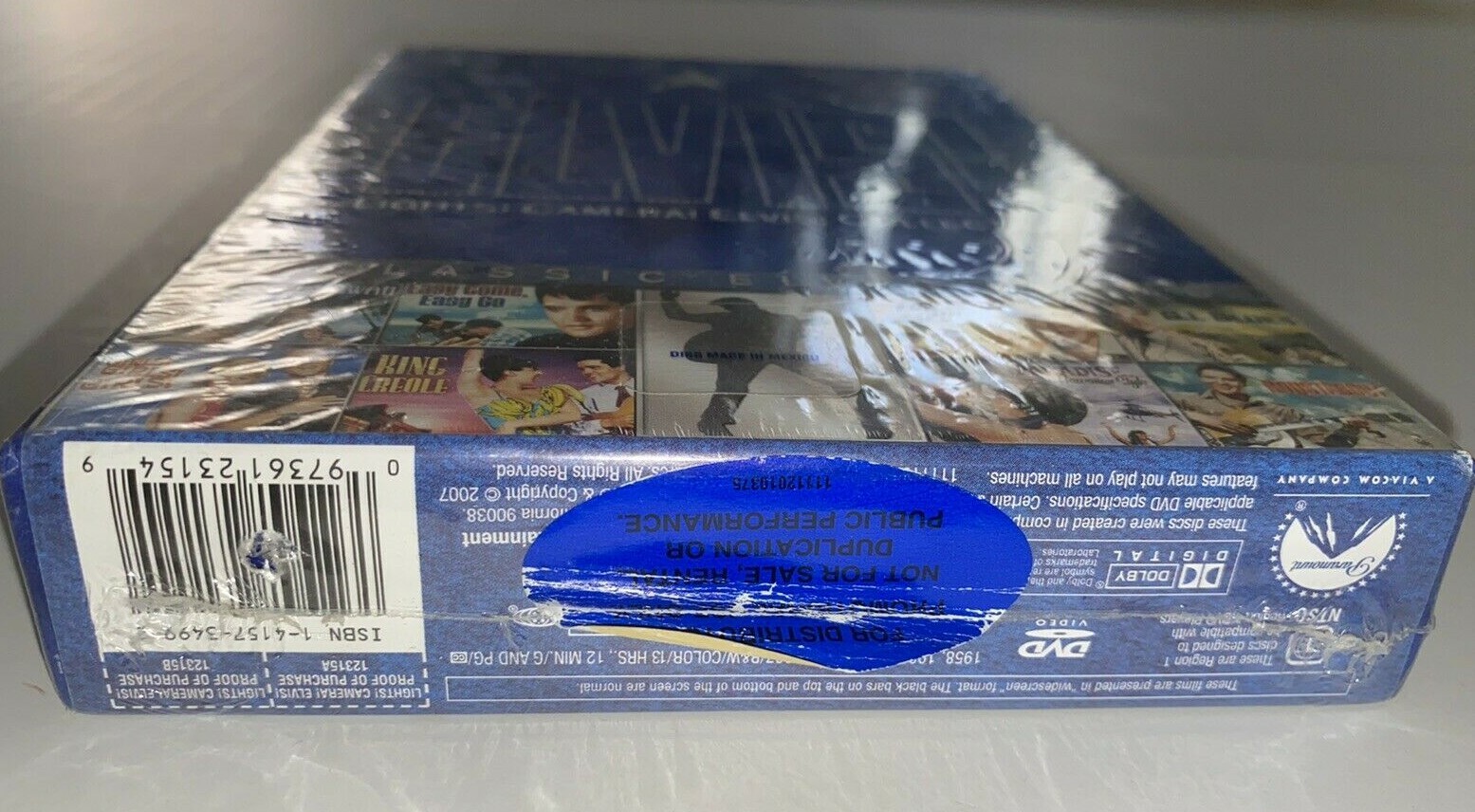 ELVIS PRESLEY LIGHTS! CAMERA! ELVIS COLLECTION 8 DVDs CLASSIC ELVIS FILMS SEALED