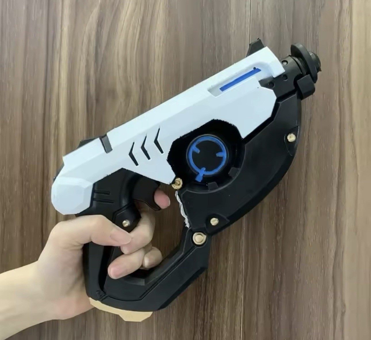 Overwatch Tracer Pulse Pistol Prop Gun Cosplay Replica Weapon Model Display