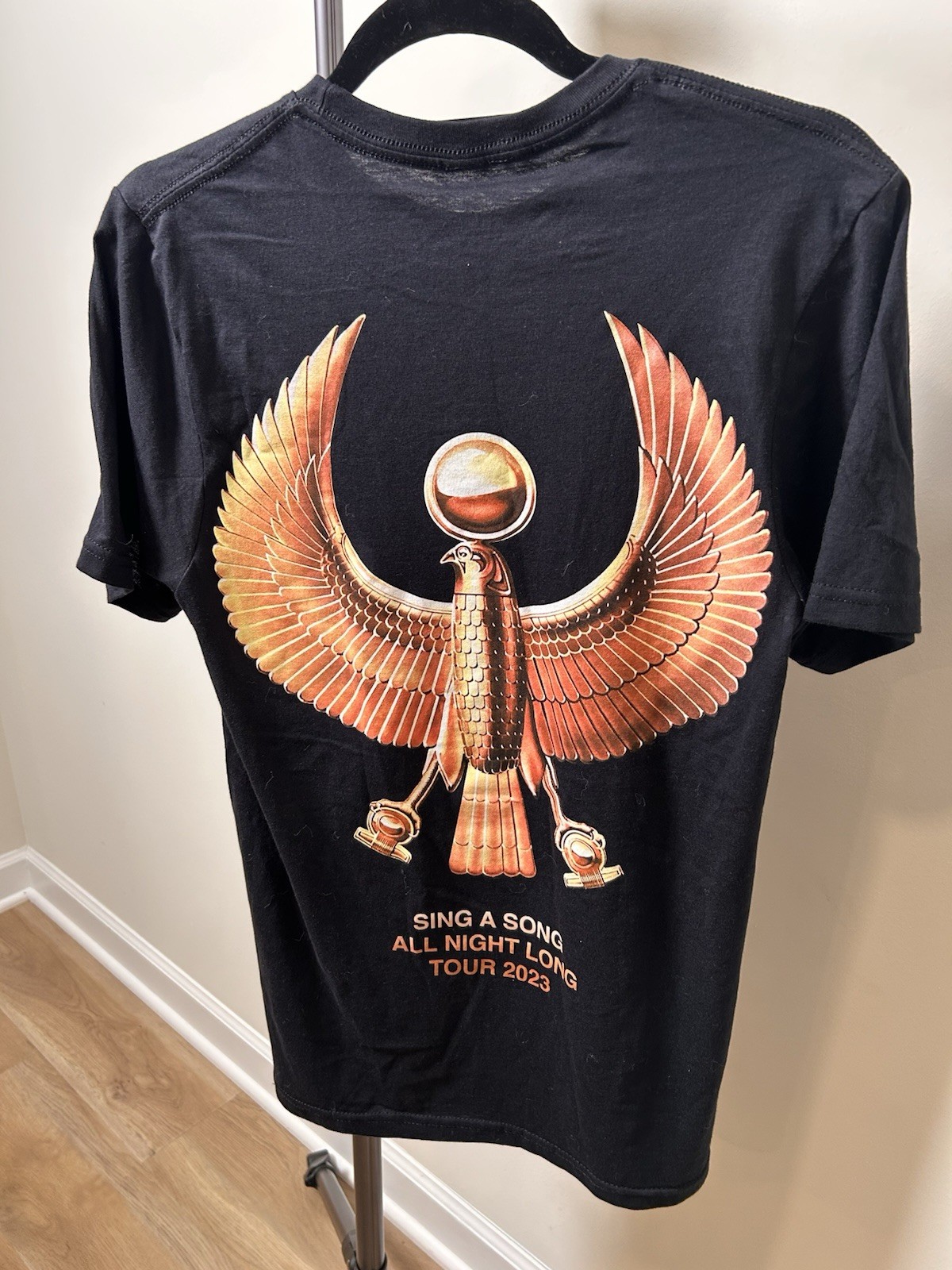 Earth, Wind & Fire Sing a Song All Night Long Tour 2023 T-Shirt Size S