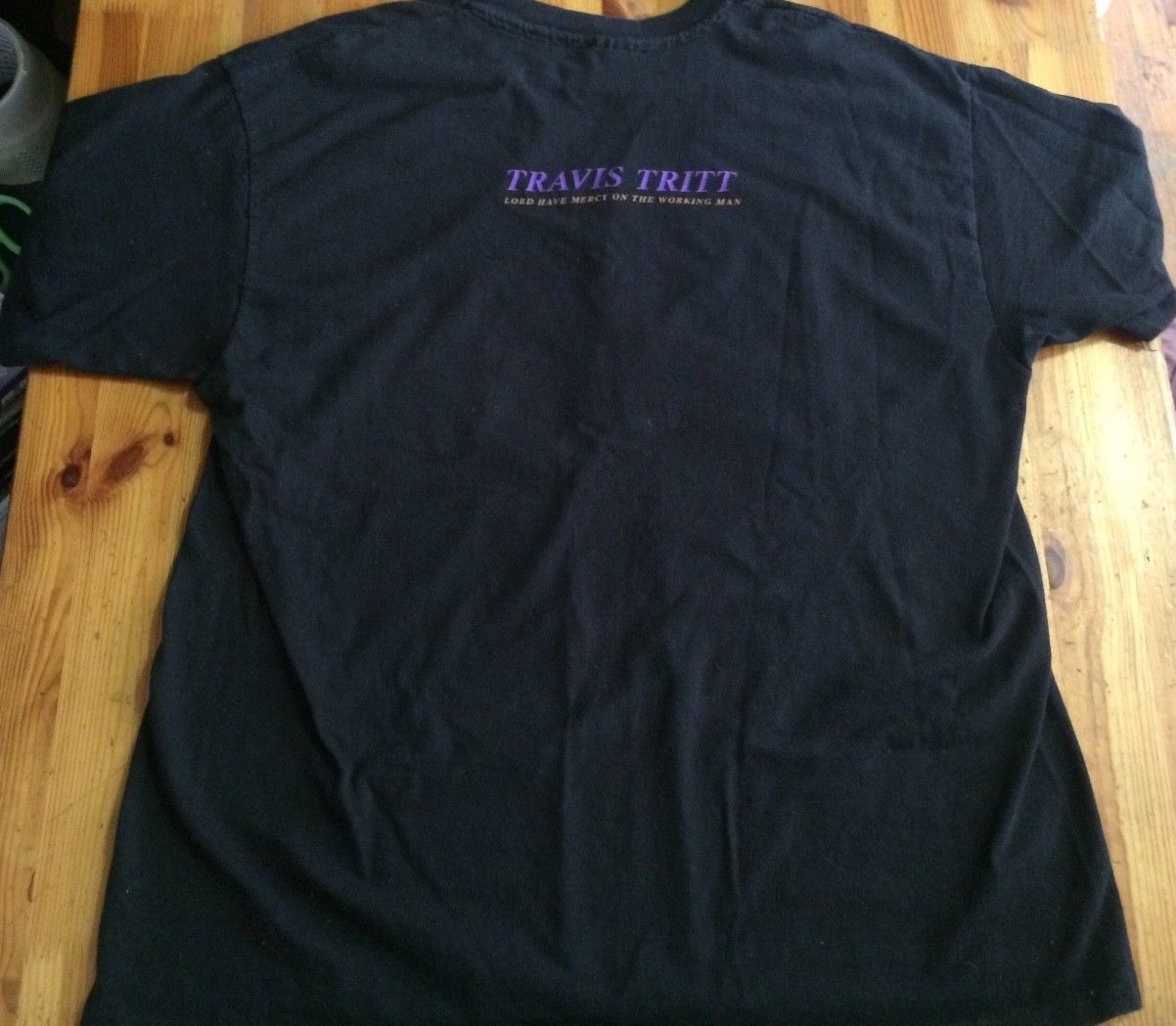 Travis Tritt Lord Have Mercy On The Working Man Size XL 100% Cotton Pre-shrunk