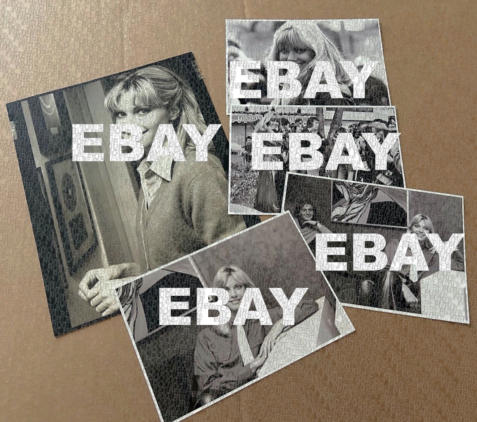5 Original VTG Olivia Newton-John Print 1970’S