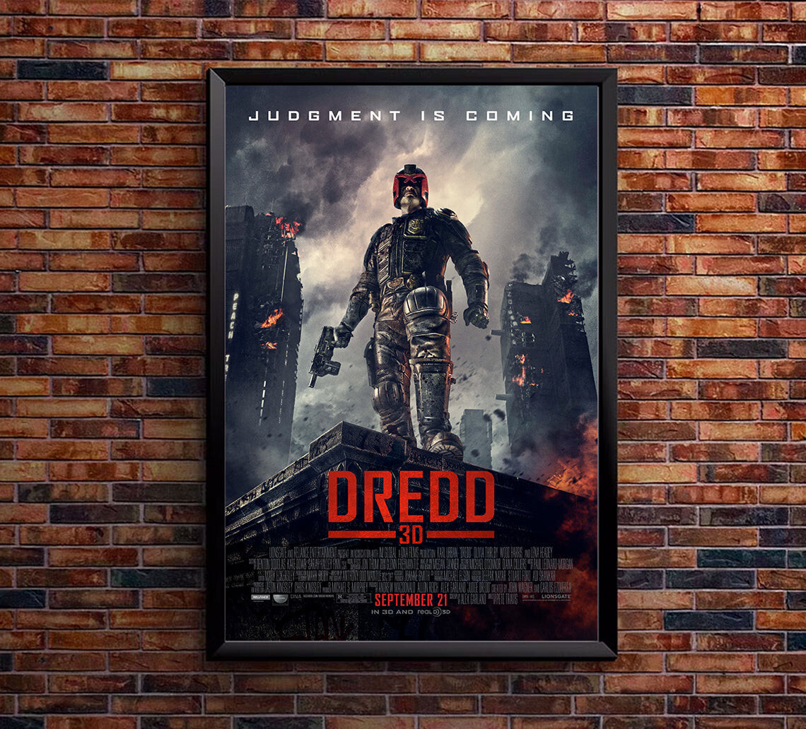 Dredd – 2012- Karl Urban – Teaser 2- Movie Poster