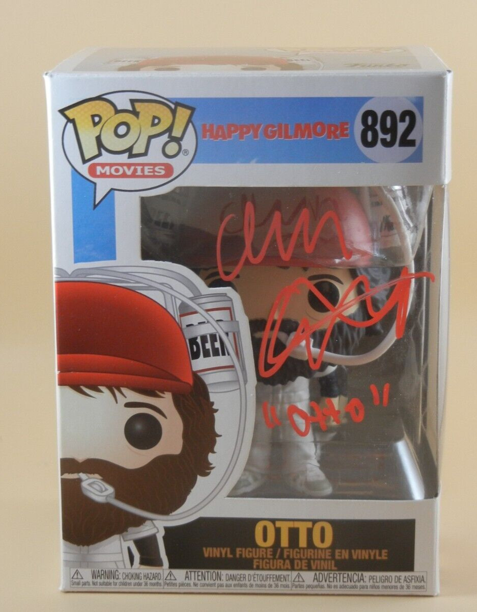 ALLEN COVERT “OTTO” HAPPY GILMORE FUNKO POP #892 SIGNED COA