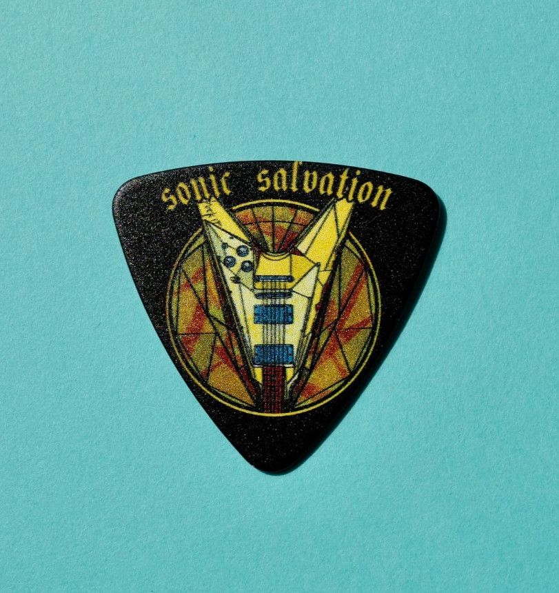 SUPER RARE: Metallica 72 Seasons Europe 2026 Sonic Salvation Pick James①