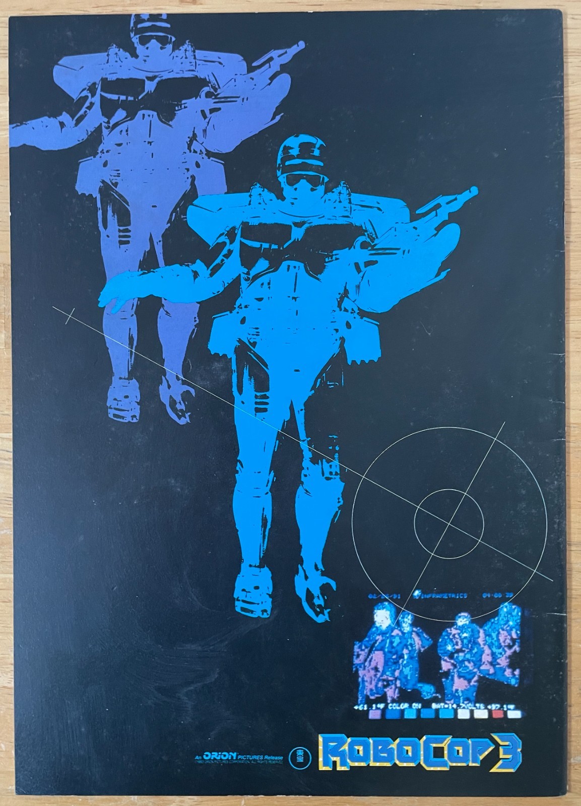 RoboCop Trilogy 1 2 3 Movie Program Set Japan 1988-1993 Peter Weller Verhoeven