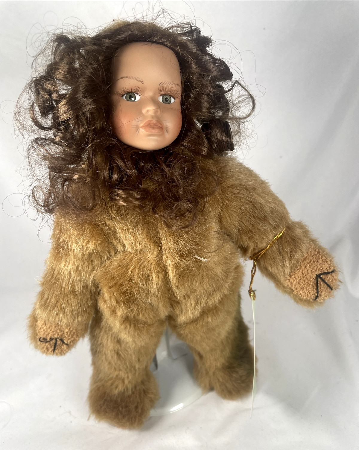 WIZARD OF OZ “Cowardly Lion” Doll Storybook Tiny Tots 10″ Seymour Mann NEW