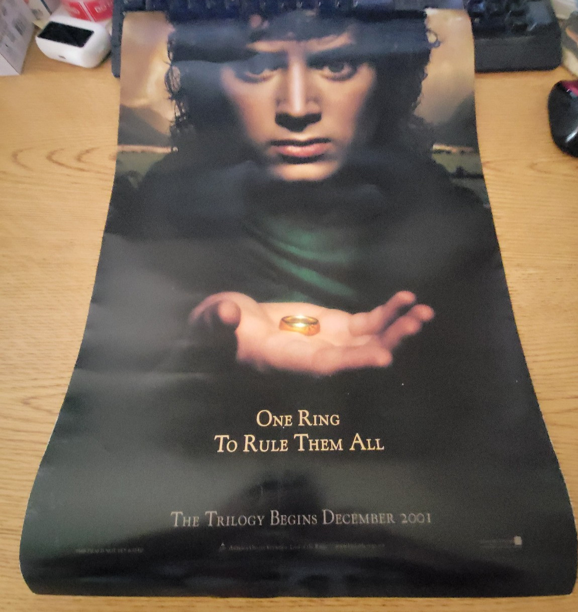 13.5 Inch x 20 Inch The Lord Of The Rings Trilogy Poster Rolled
