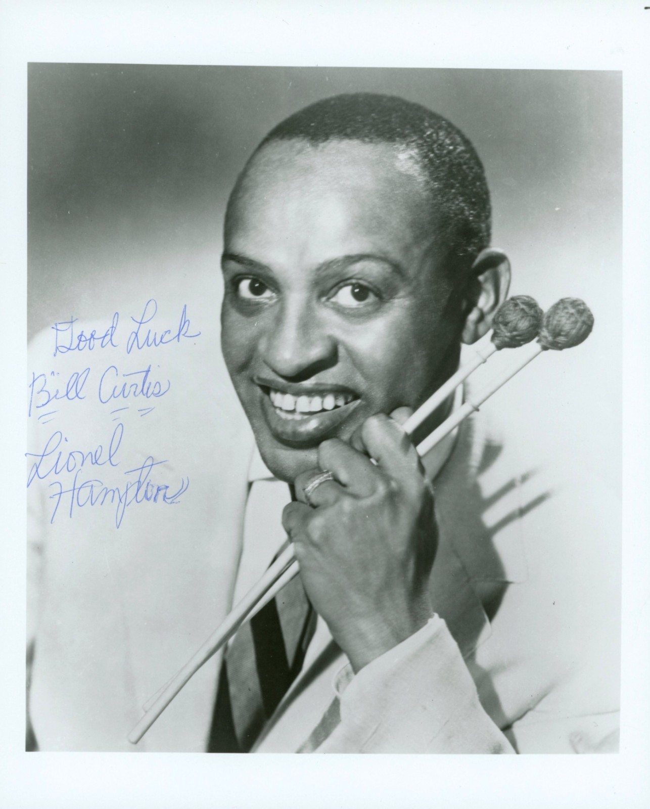 Lionel Hampton Signed Photo