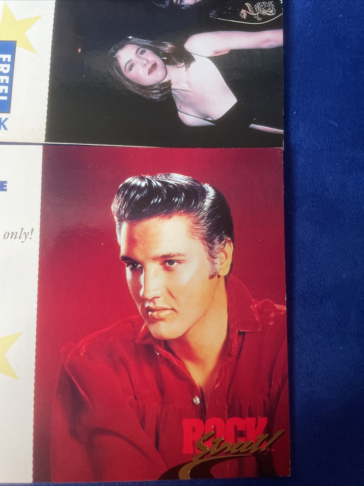 Lot Of 4 1991 ROCK STREET MAGAZINE PREMIERE ISSUE ORDER FORM PANEL Elvis