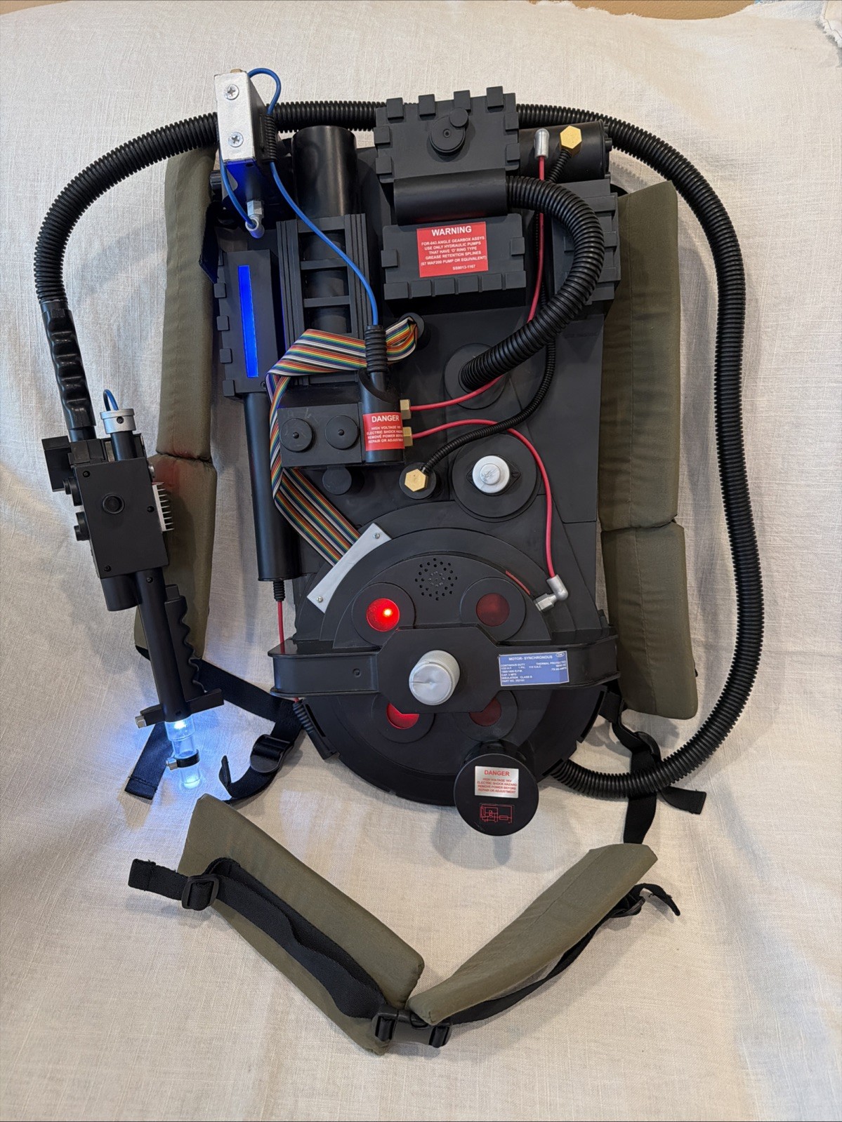 Spirit Halloween Ghostbusters Life-Size Replica Proton Pack Working Lights Sound