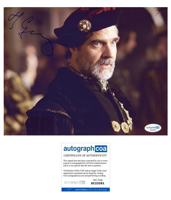 Henry Czerny “The Tudors” AUTOGRAPH Signed ‘Norfolk’ 8×10 Photo ACOA