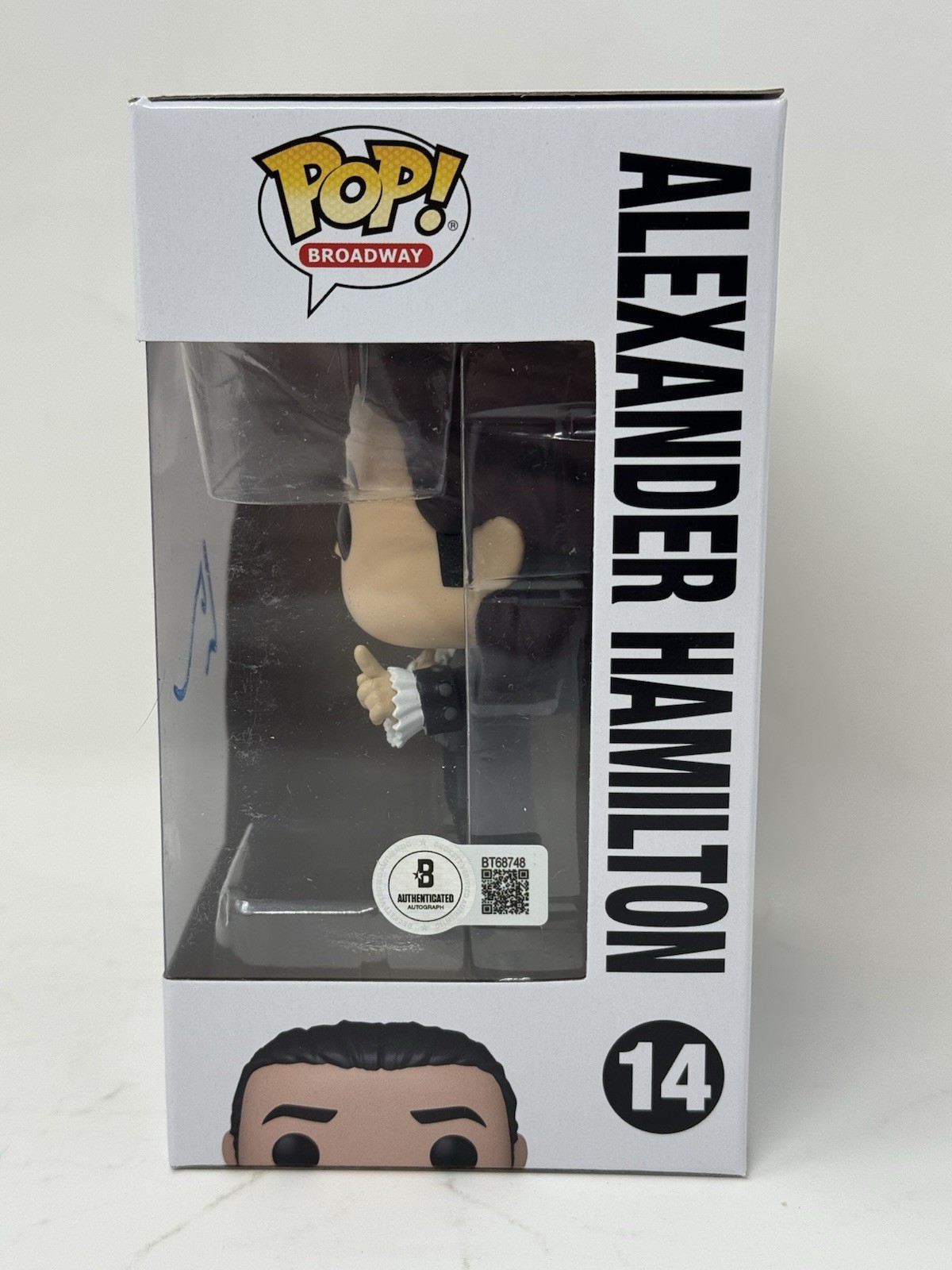 Lin-Manuel Miranda ‘Hamilton’ Signed Funko Pop Broadway 14 Autograph Beckett COA