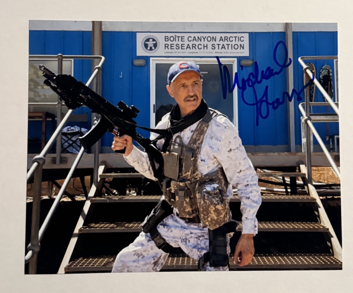 MICHAEL GROSS HAND SIGNED 8×10 PHOTO ACTOR AUTOGRAPHED TREMORS MOVIE COA