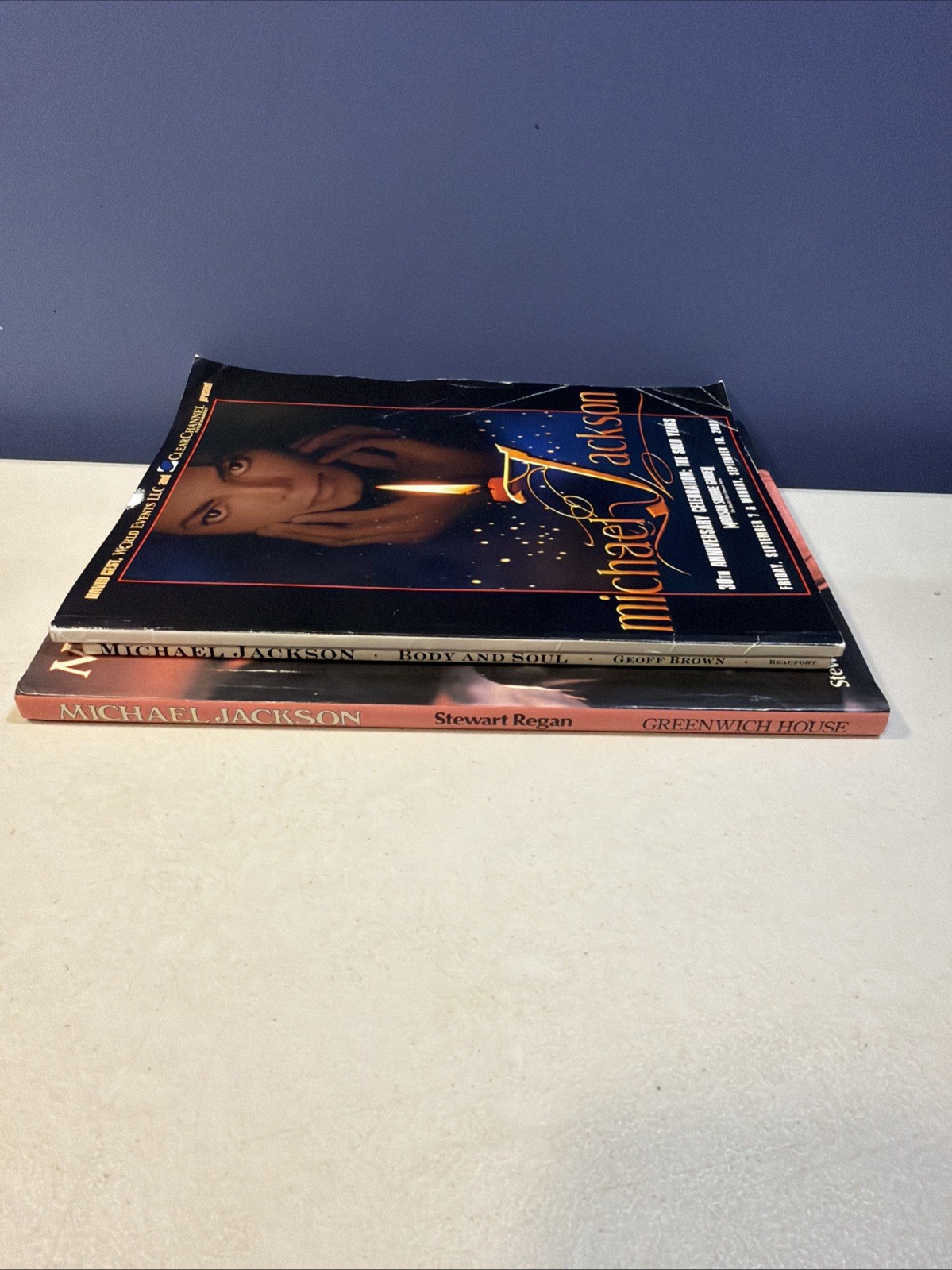 RARE MICHAEL JACKSON 30th ANNIVERSARY Celebration Program Sept. 2001+ 2 Bio Book