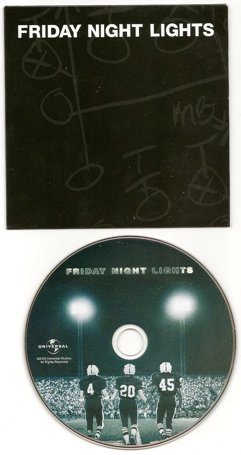Friday Night Lights 2006 Press Kit = BOOK & CD + USED folder