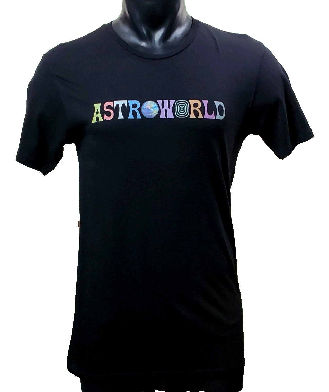 Travis Scott Astroworld 2019 Black Adult T-Shirt Sz Med