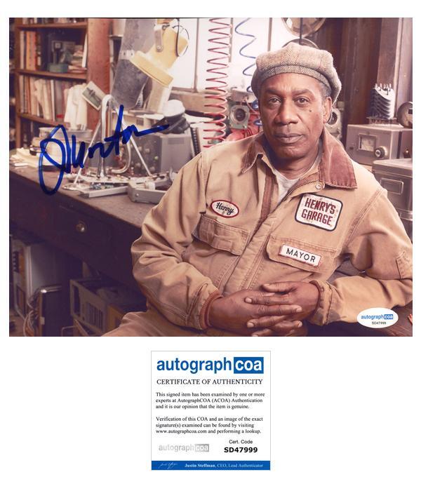 Joe Morton “Eureka” AUTOGRAPH Signed ‘Henry Deacon’ 8×10 Photo B ACOA