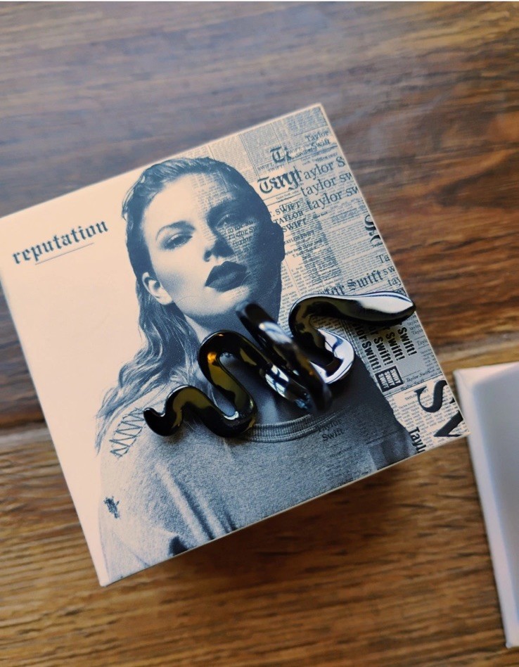 New OG Authentic Taylor Swift Reputation Tour Purple Snake Ring Rare Official