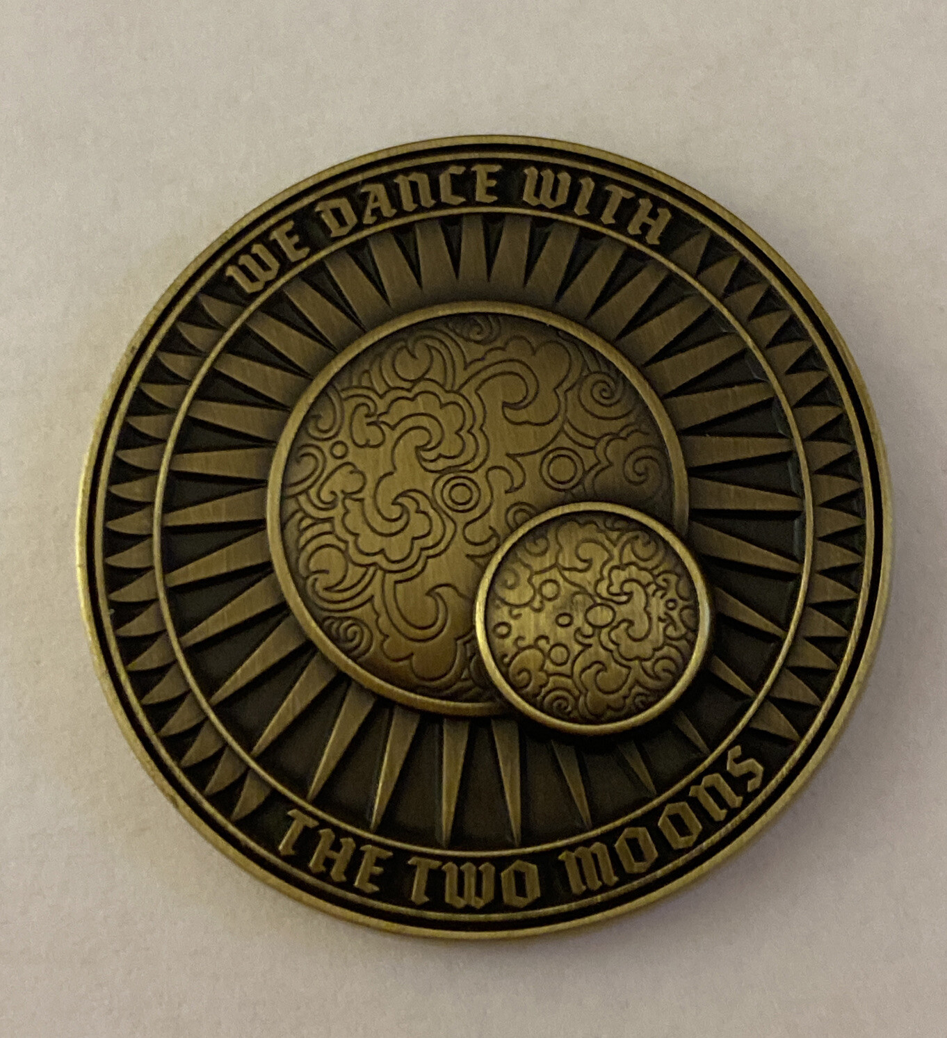 Exclusive Elder Scrolls Coin, All Hail The Mane and Riddle’Thar Coin A5