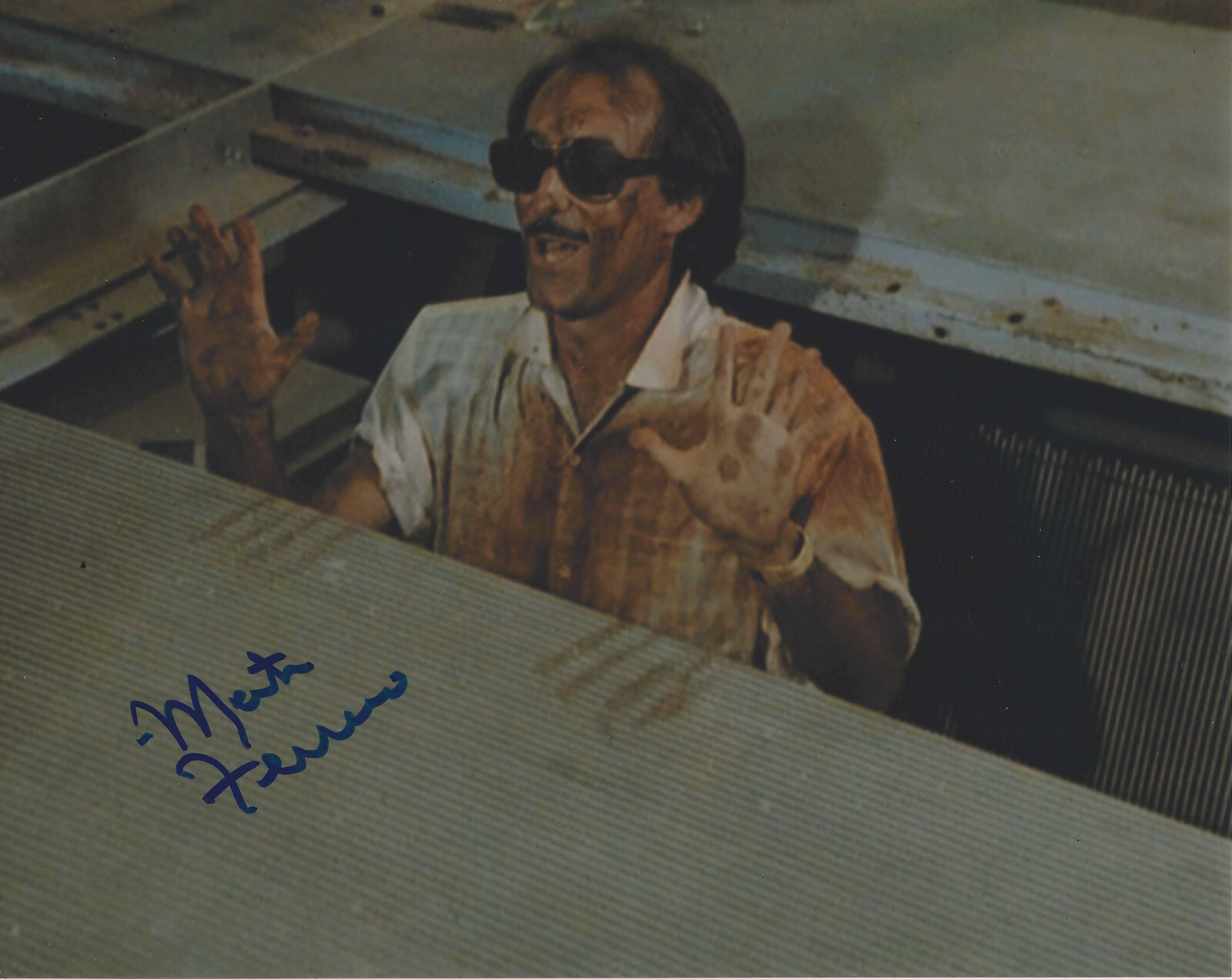 MARTIN FERRERO SIGNED ‘MIAMI VICE’ IZZY MORENO 8×10 PHOTO B w/COA ACTOR TV SHOW