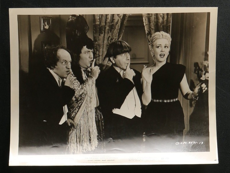 THREE STOOGES STOP! LOOK! AND LAUGH! 1960