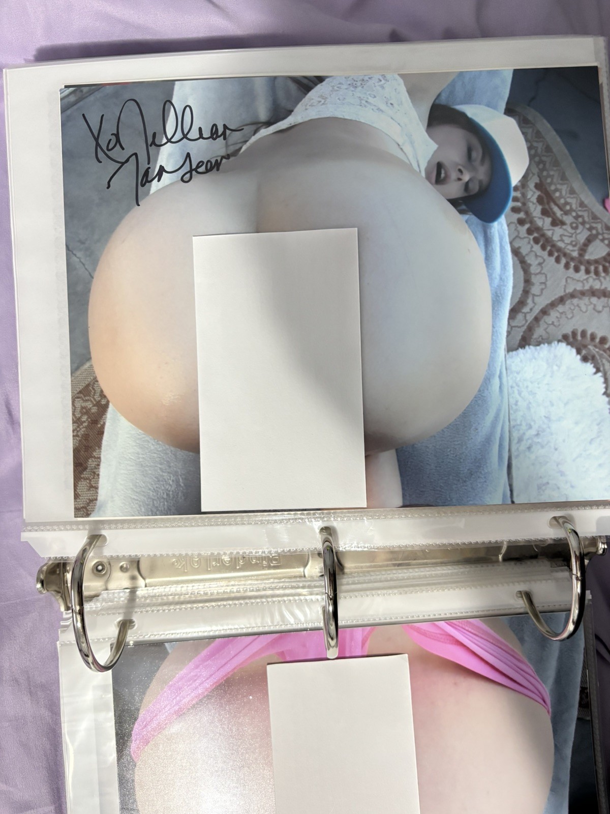 Actress Model Jillian Janson signed 8×10