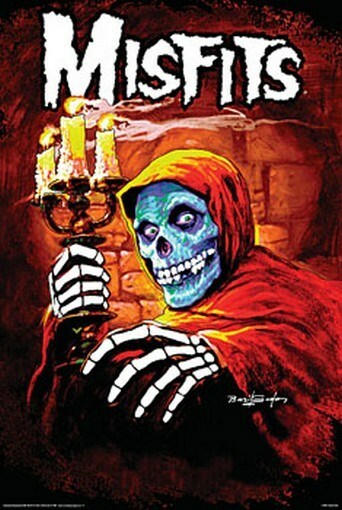 THE MISFITS MOVIE POSTER American Psycho Michale Graves