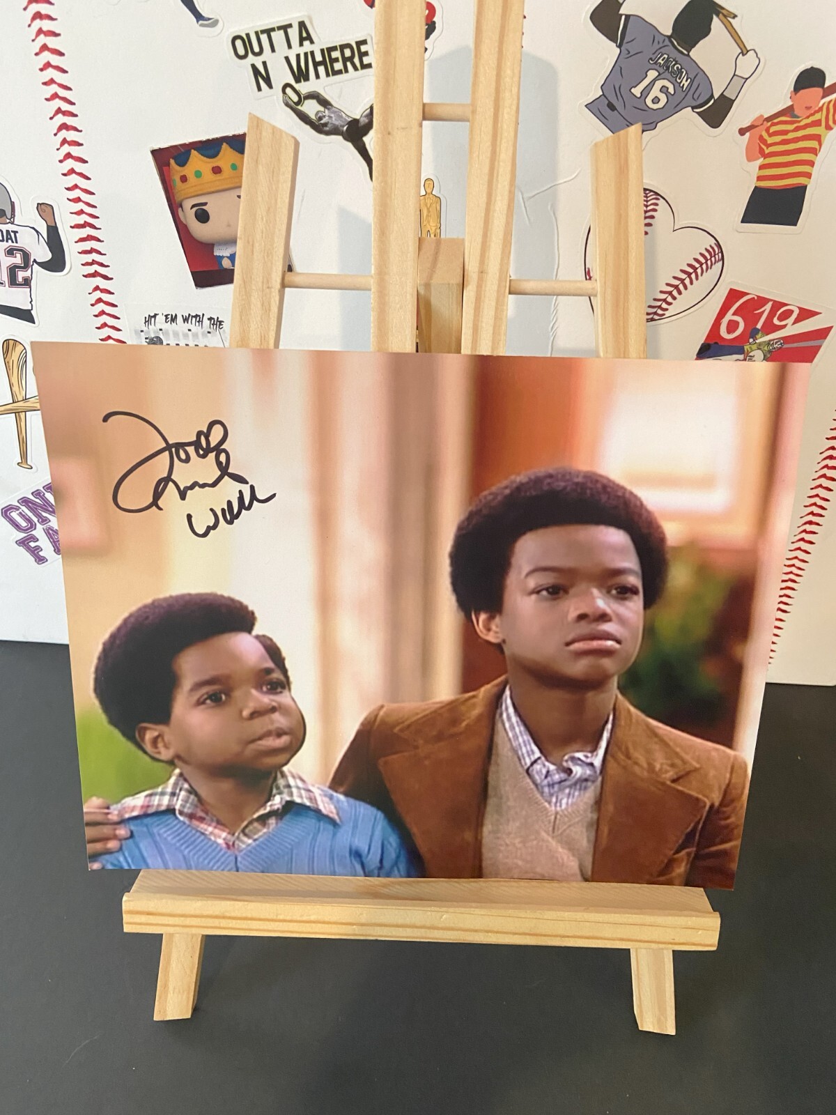 TODD BRIDGES SIGNED 8X10 PHOTO DIFFERENT STROKES SPORTS FAN PROMOTIONS CERT.