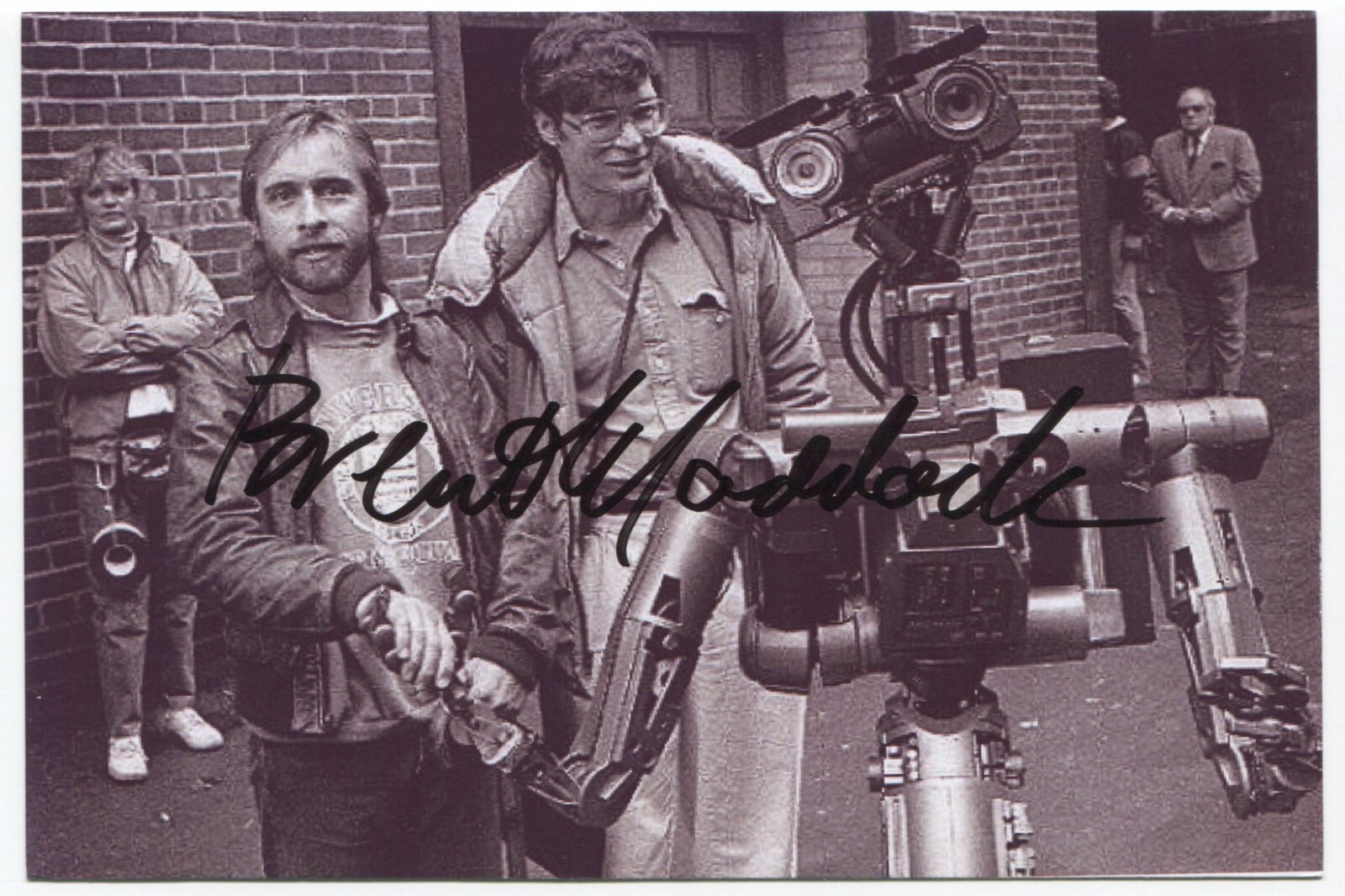 Brent Maddock Signed Photo Card Autographed Tremors Director Writer Producer