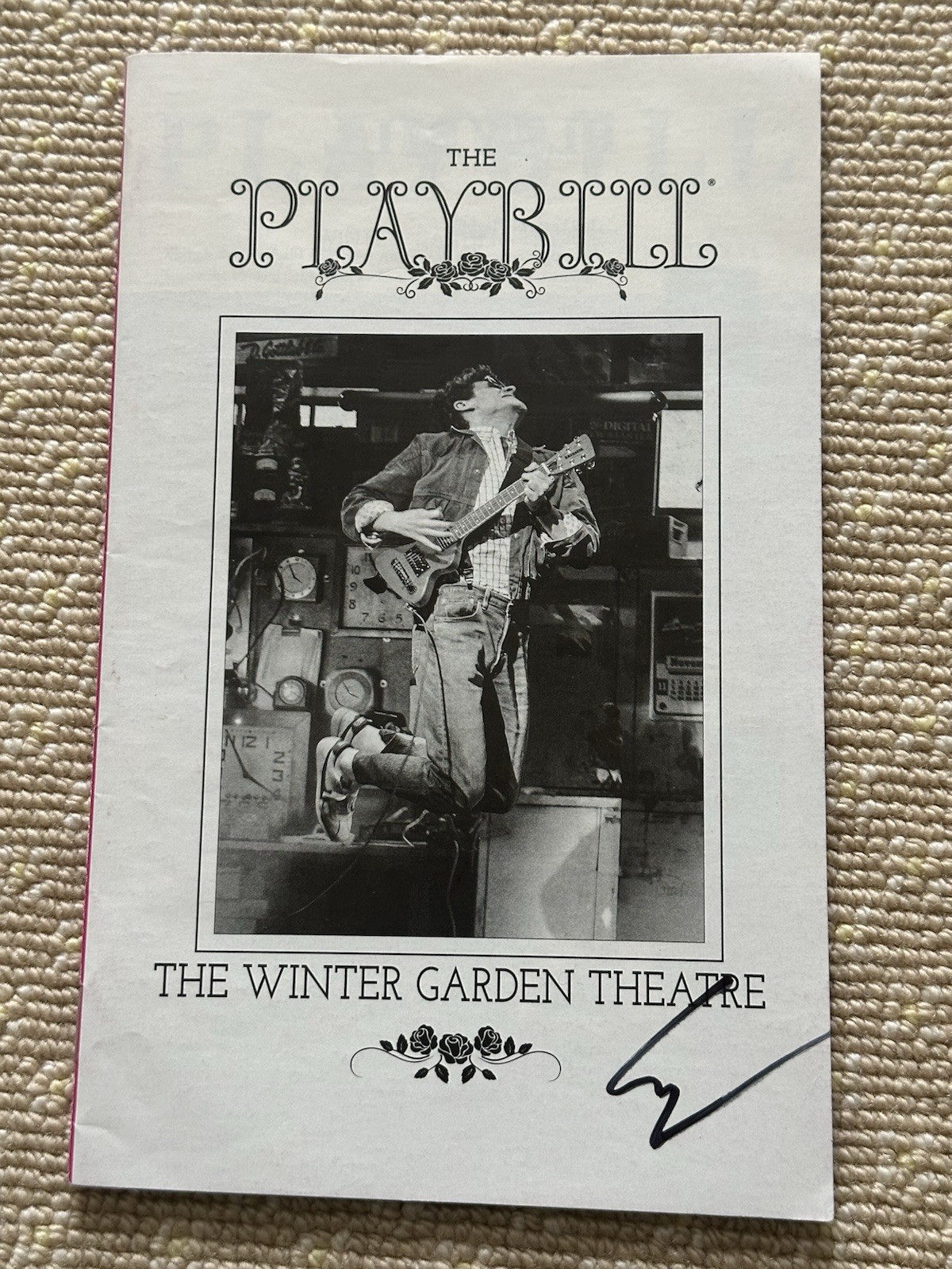 Back To The Future Signed Casey Likes Legacy Broadway Playbill