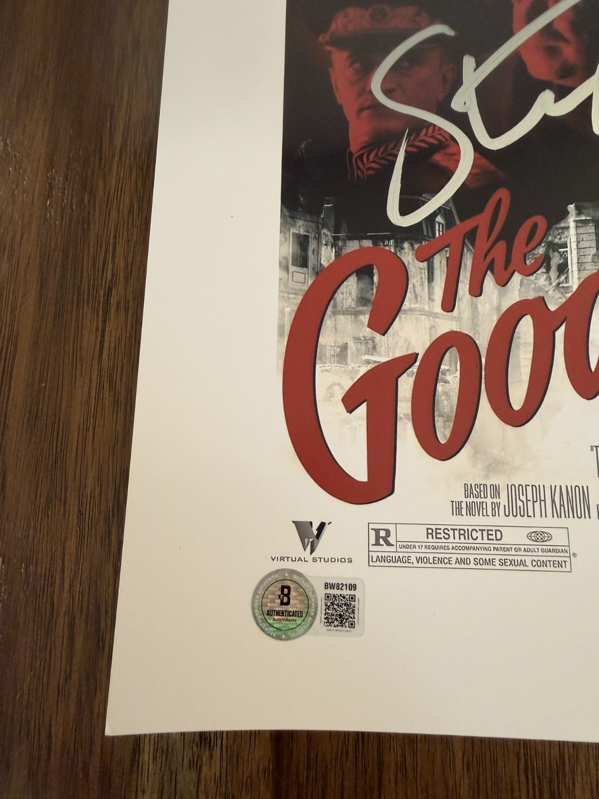 Steven Soderbergh ‘The Good German’ Movie Director Signed 12×18 Photo Beckett
