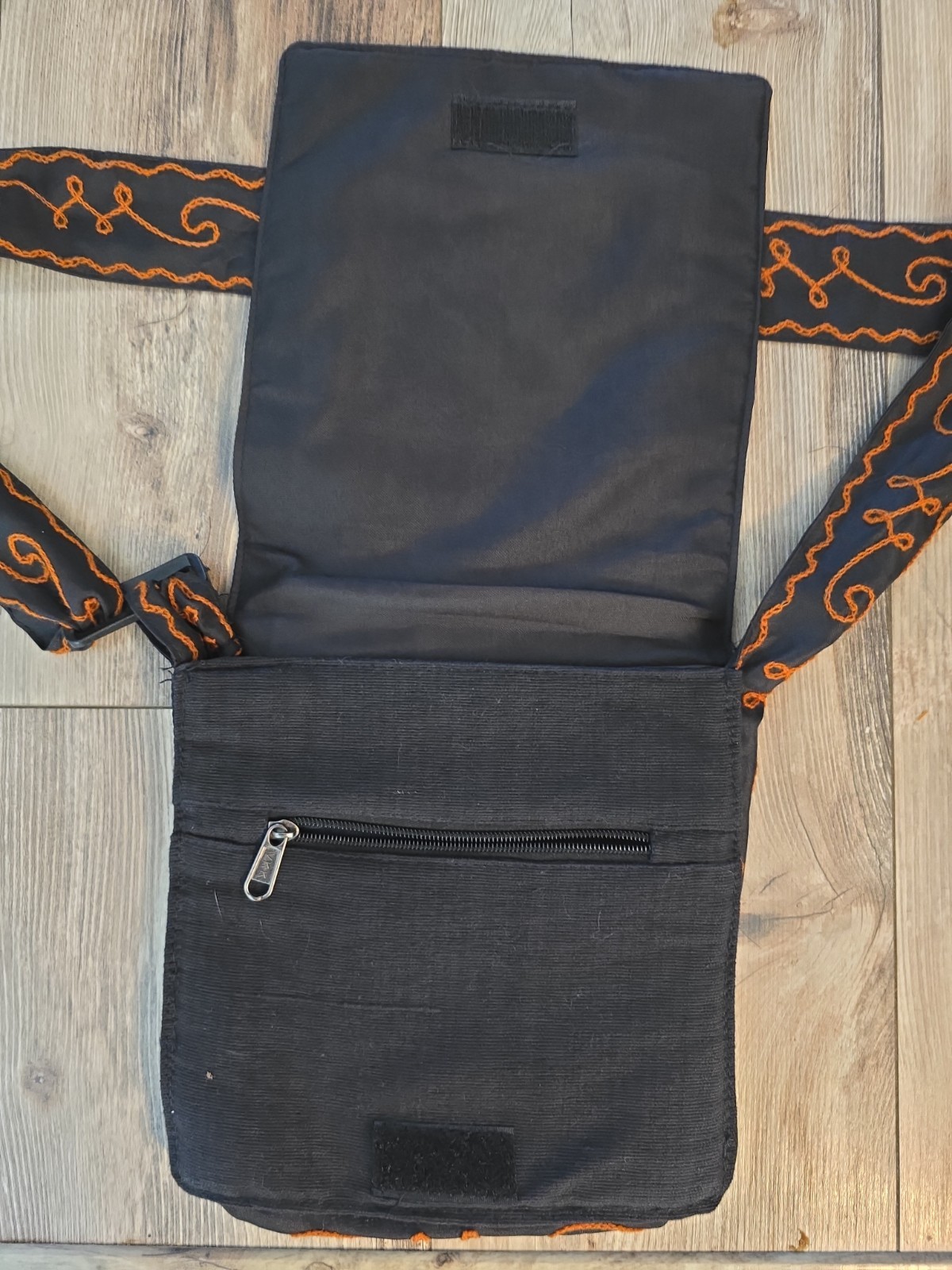 Grateful Dead Guitar Drum Dancing Bears Messenger Bag Purse Made in Nepal