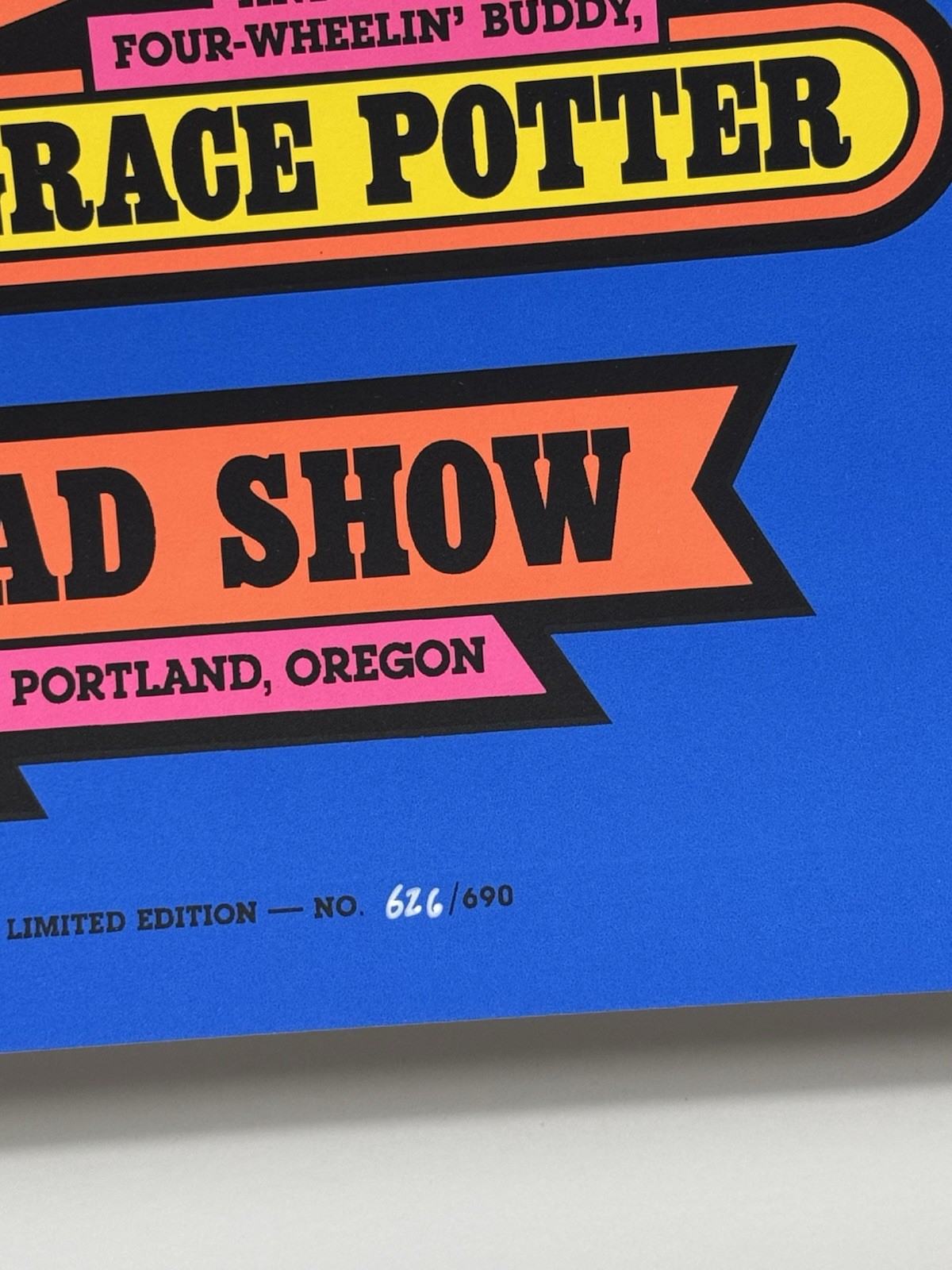 Chris Stapleton Poster Portland OR Providence Park 2026 Official Silkscreen #’d