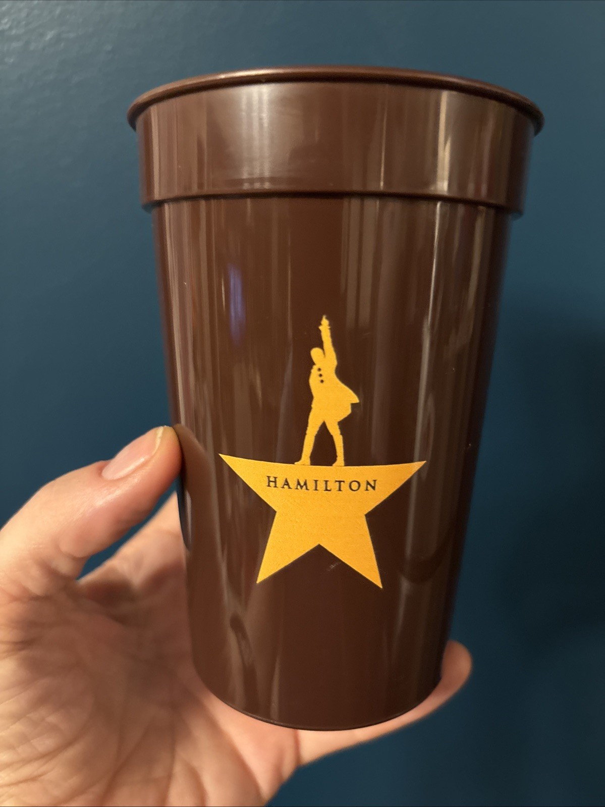 HAMILTON Broadway Musical RED CUP Promo Only PRIDE Item RAISE A GLASS TO FREEDOM