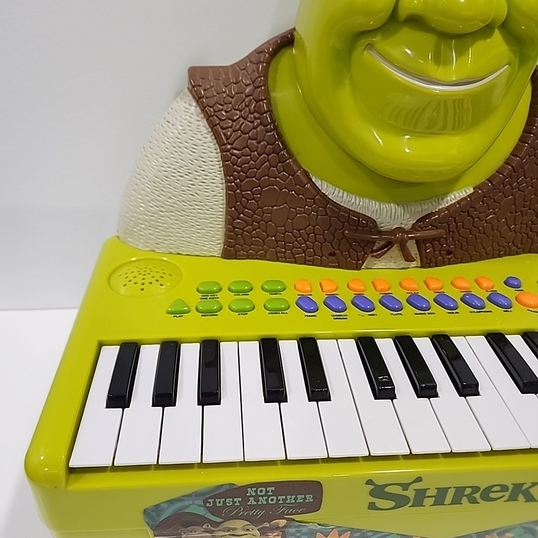 2007 Shrek Keyboard Piano Fully Tested Working Great Shrek Collectible 4 Fans!!!