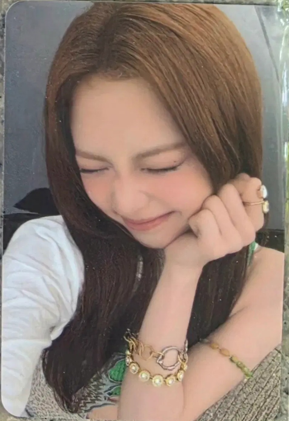 BABYMONSTER RUKA PHOTO Card Broadcast Pre-recording Lucky draw PC 1P
