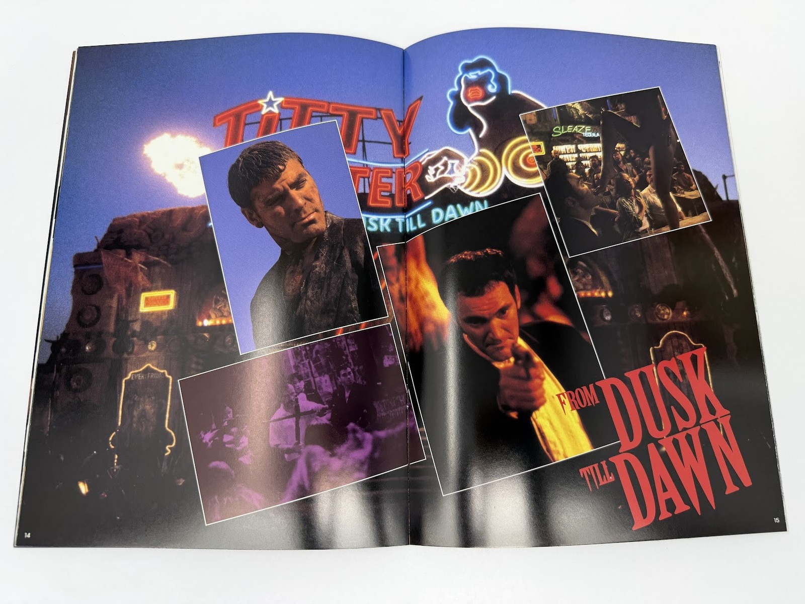 From Dusk Till Dawn (1996) Japanese Program – Clooney, Tarantino, Hayek,