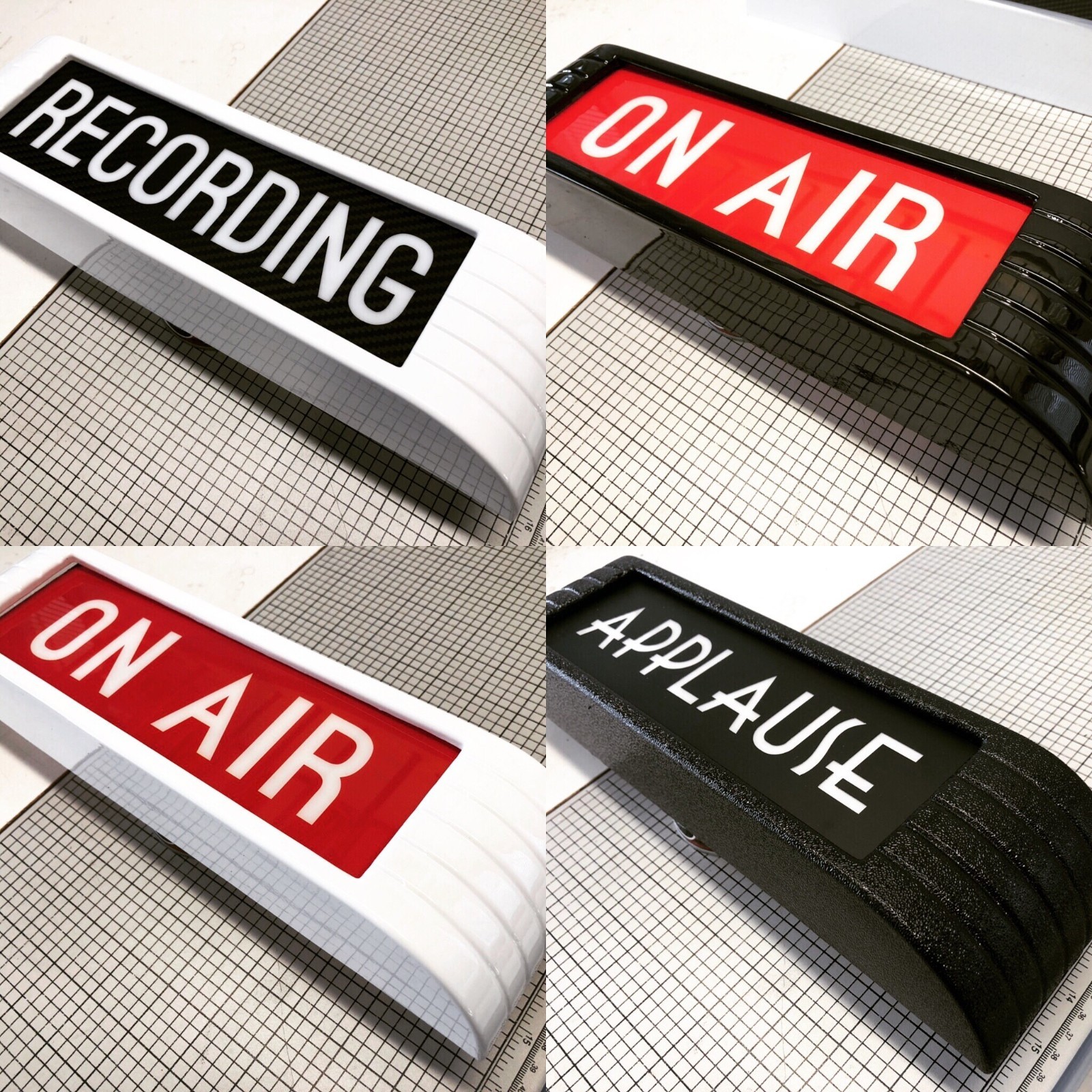 CUSTOMISED light up RCA style sign Heavy 14″ 120V wall adapter FREE USA Shipping