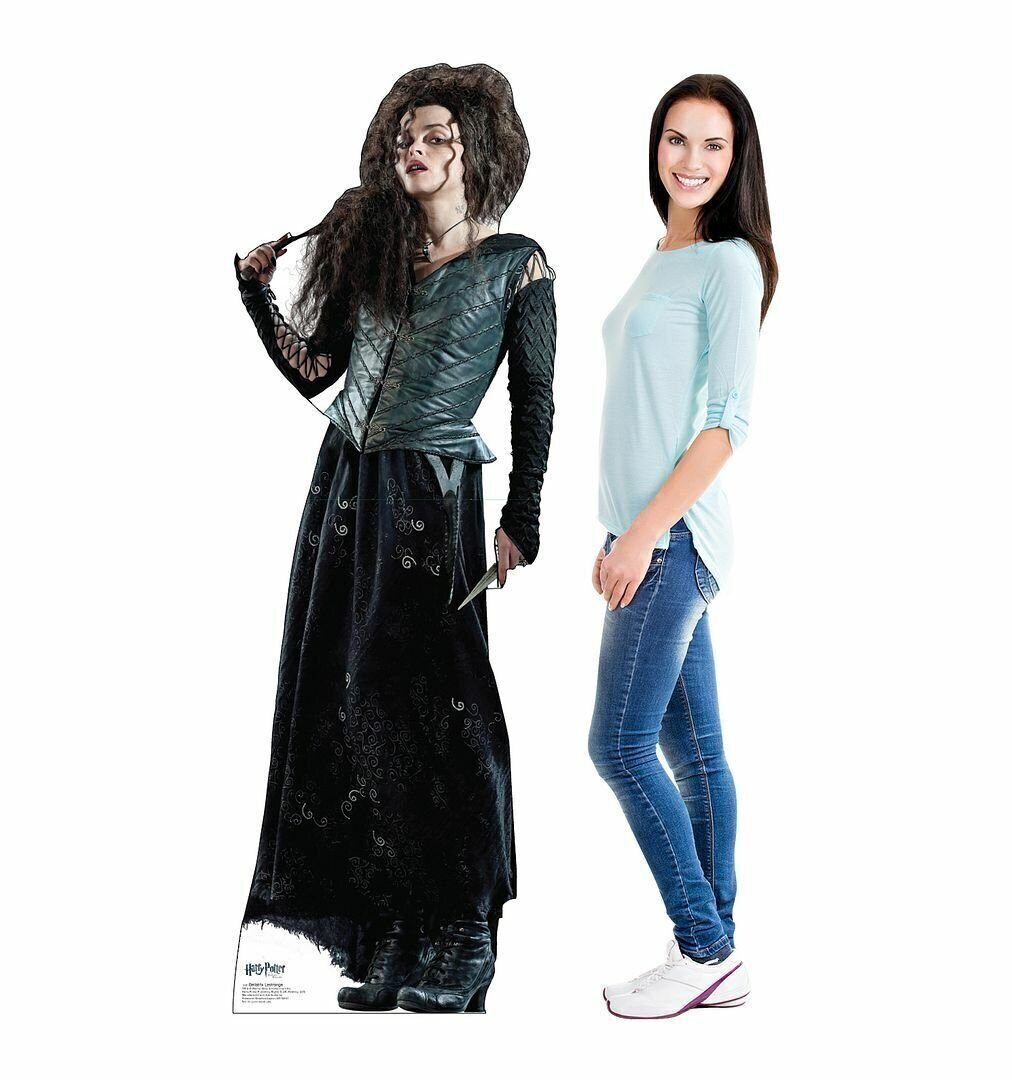 BELLATRIX LESTRANGE Life-Size Cardboard Cutout Standees HARRY POTTER 7
