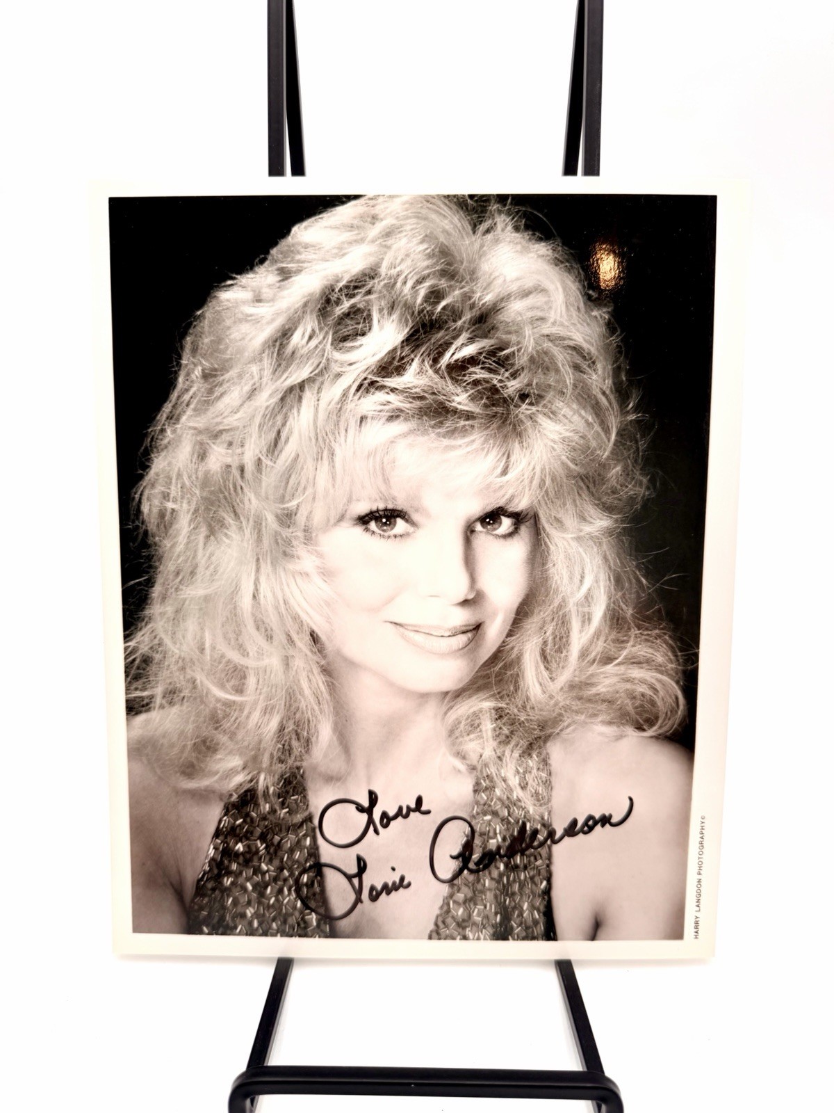LONI ANDERSON Actress (d. 2025) Signed Autographed Photo Portrait 8×10