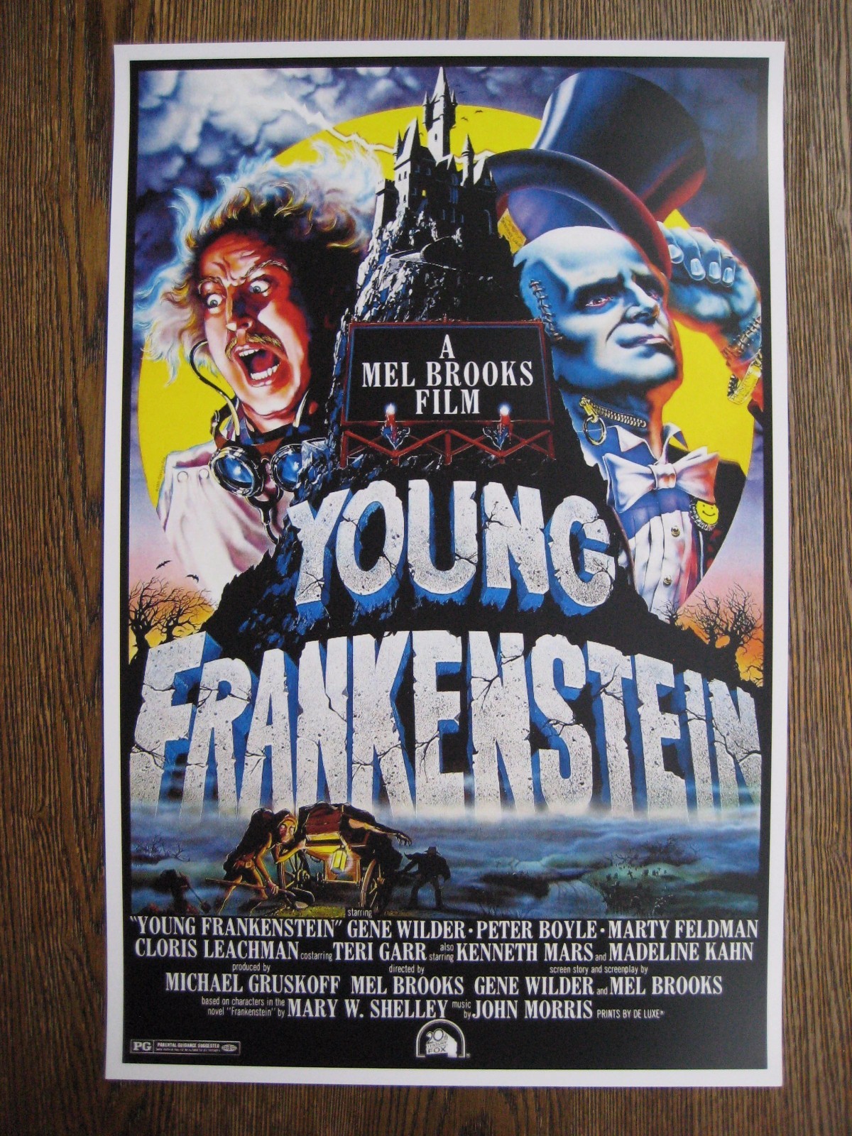Young Frankenstein 11″ x 17″ Collector’s Movie Poster