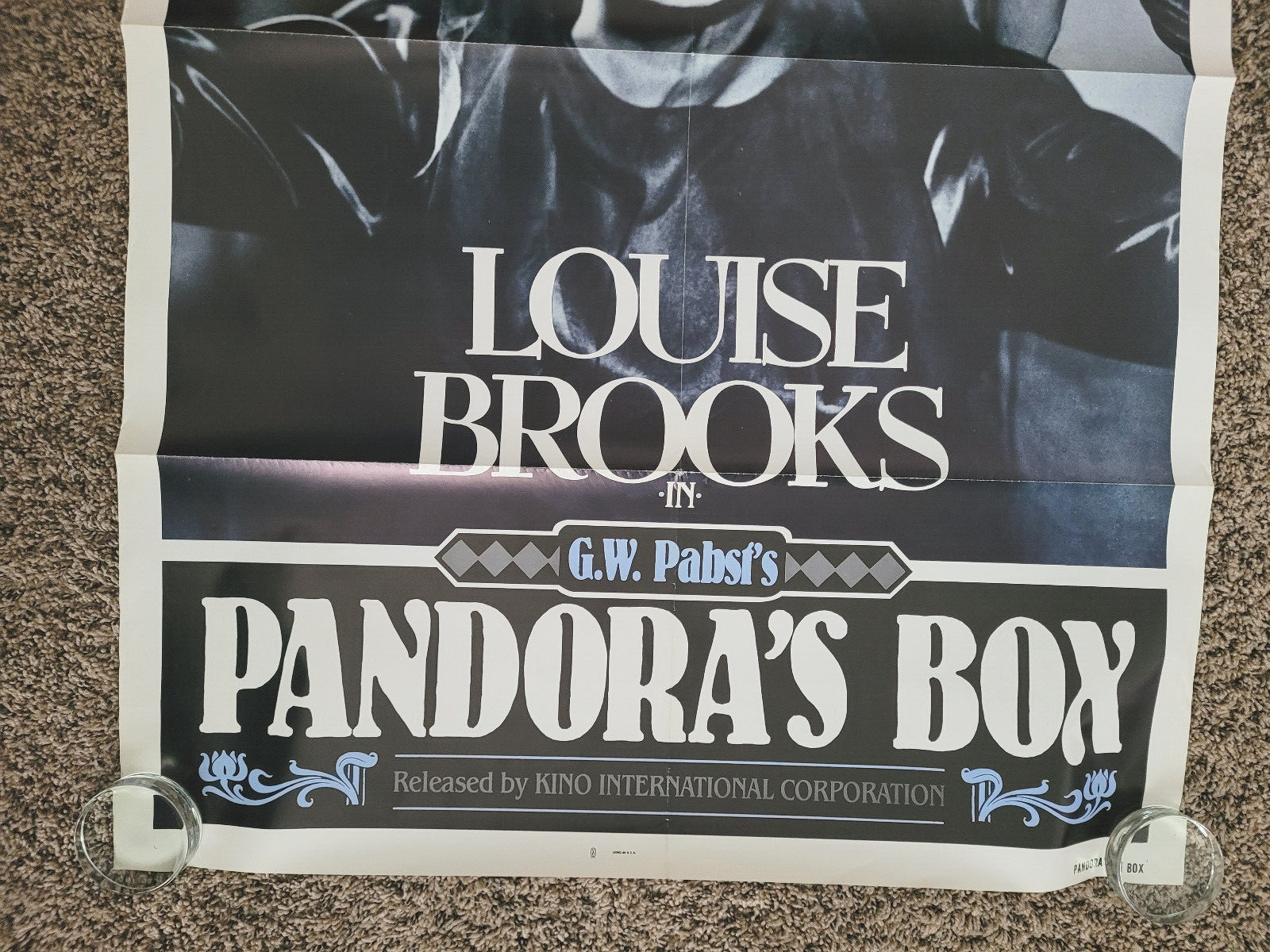 Pandora’s Box Poster 1 Sheet Re-Release Kino Louise Brooks