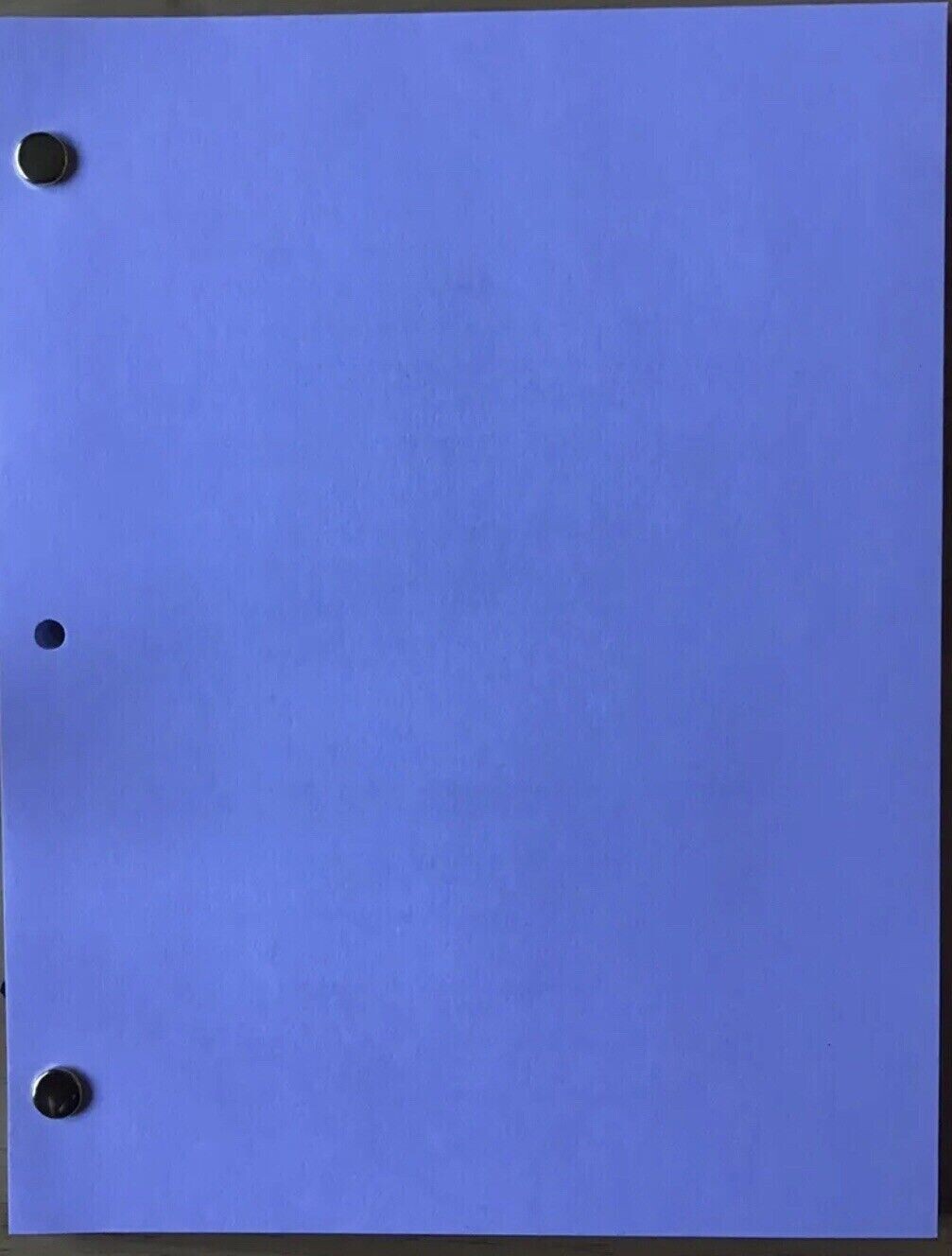 RARE WHITE COVER PSYCH TV Studio Script “American Duos” 50 pages Maggie Lawson